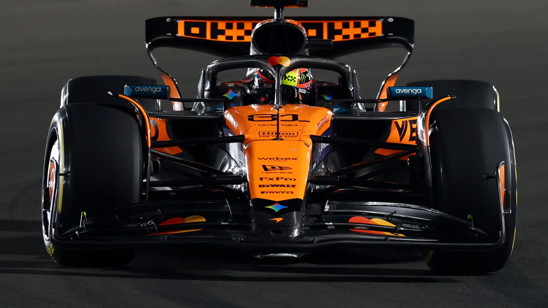 LUSAIL CITY, QATAR - NOVEMBER 28: Oscar Piastri of Australia driving the (81) McLaren MCL39