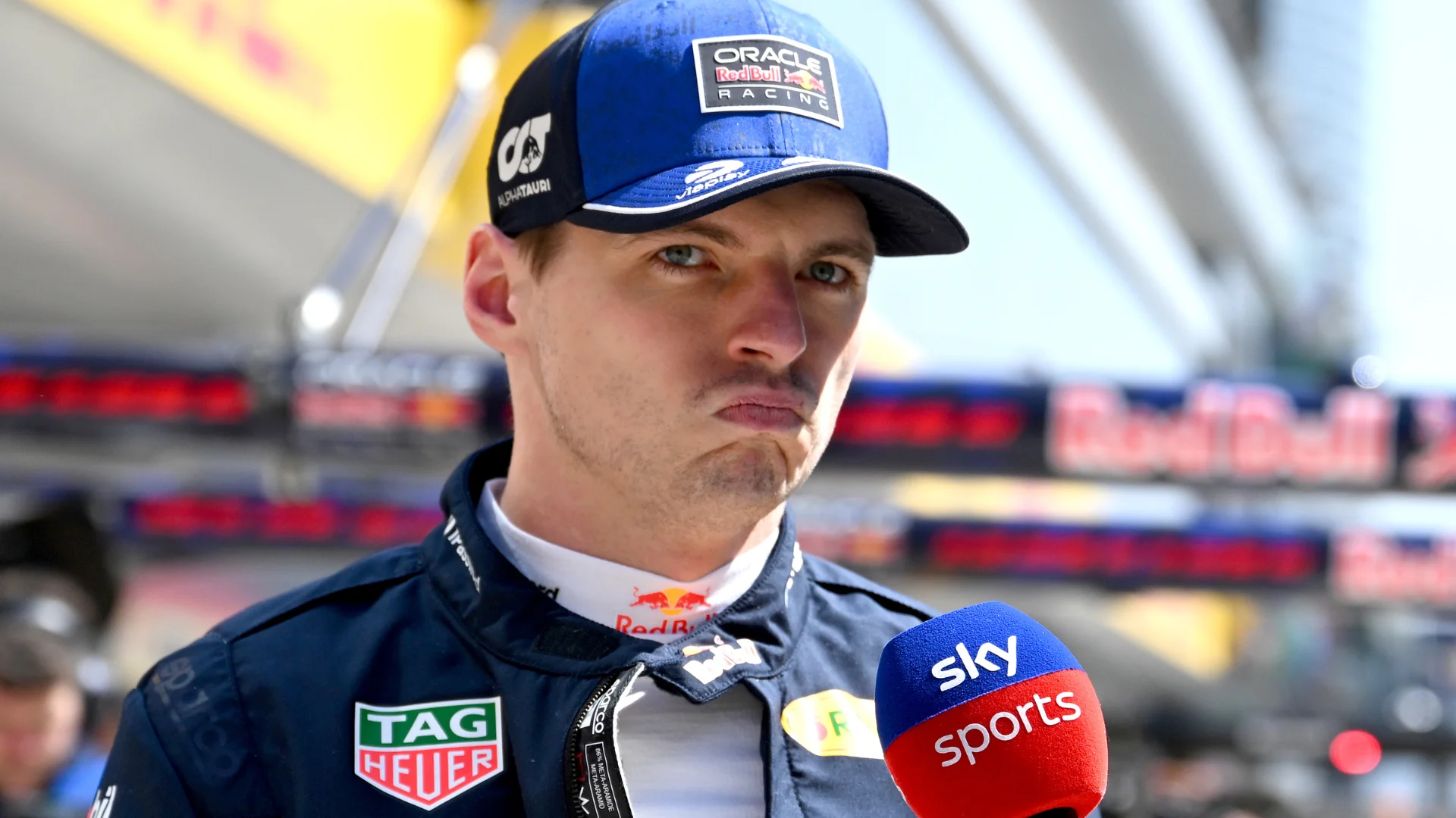 SHANGHAI, CHINA - MARCH 13: Max Verstappen of the Netherlands and Oracle Red Bull Racing prepares