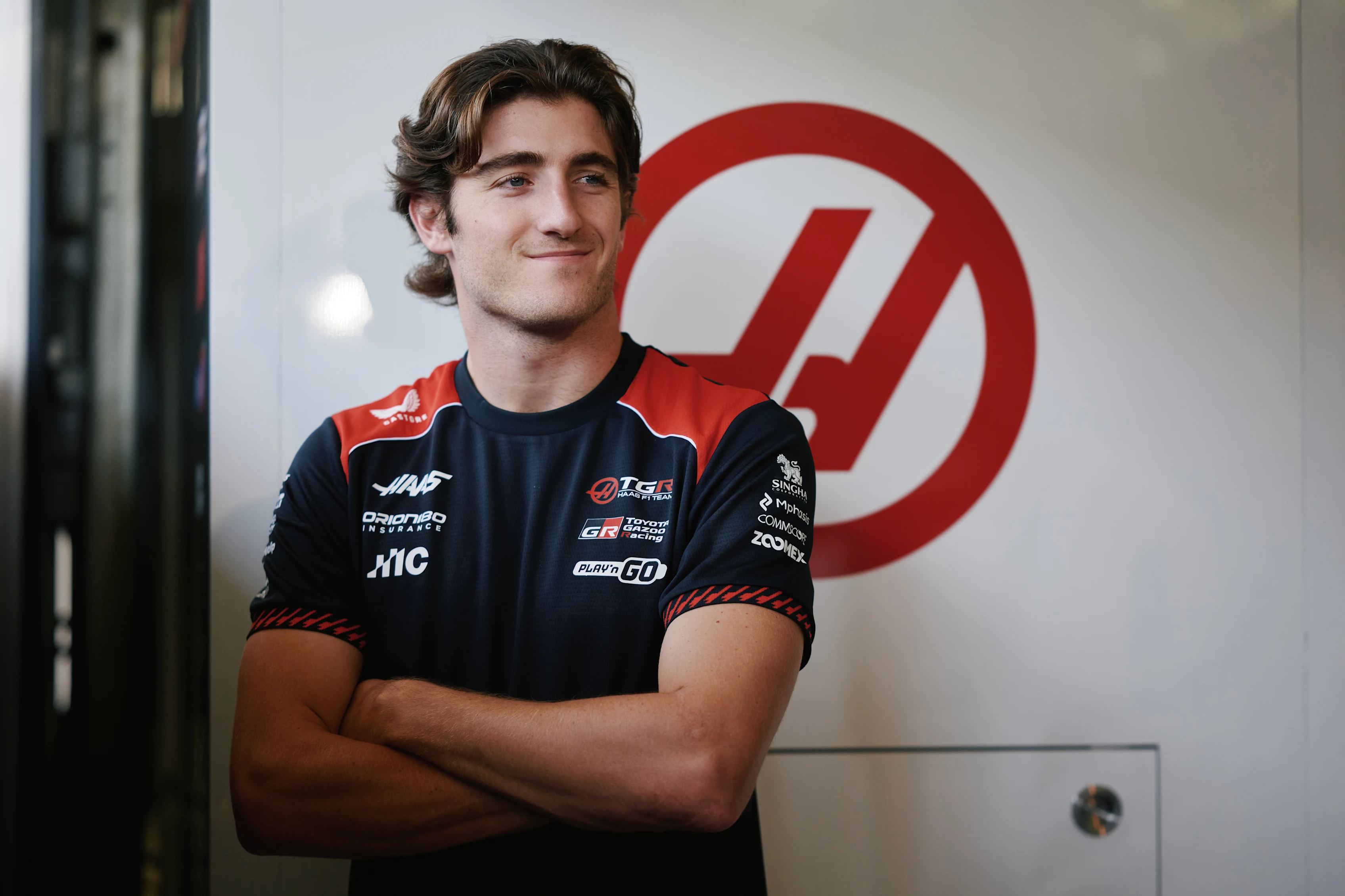BAHRAIN, BAHRAIN - FEBRUARY 12: Jack Doohan of Australia and Haas F1 poses for a photo during day