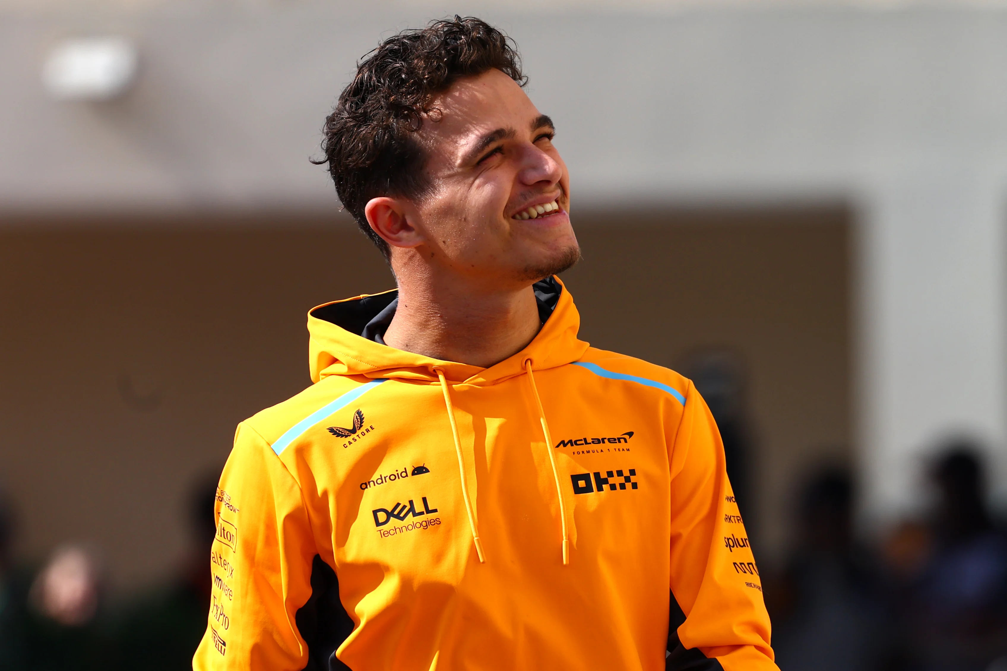 ABU DHABI, UNITED ARAB EMIRATES - NOVEMBER 24: Lando Norris of Great Britain and McLaren walks in