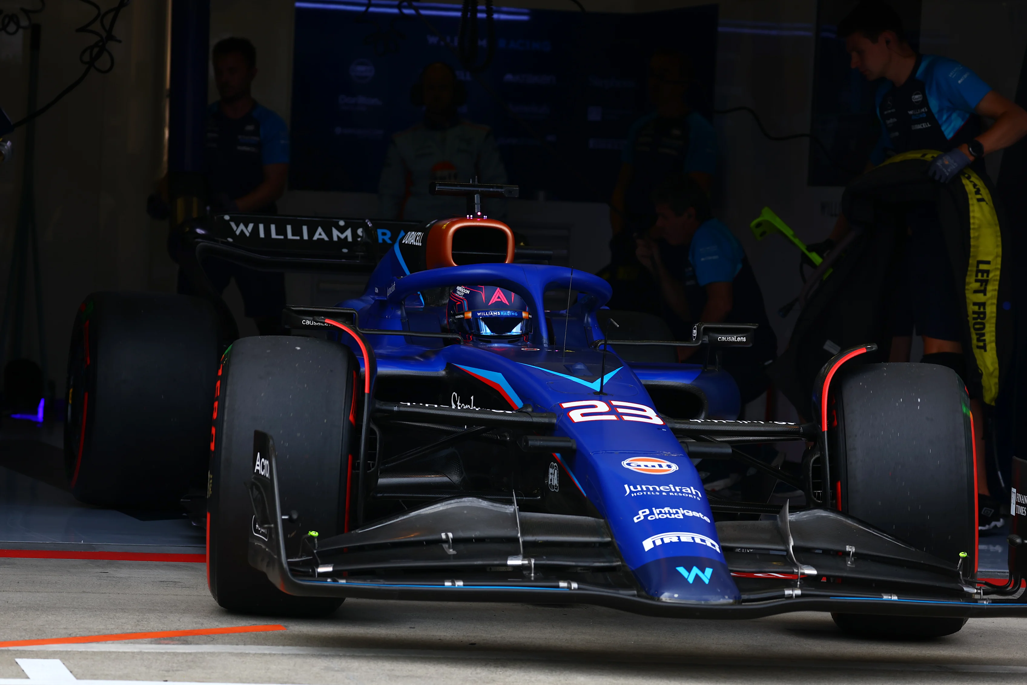 SPIELBERG, AUSTRIA - JUNE 30: Alexander Albon of Thailand driving the (23) Williams FW45 Mercedes