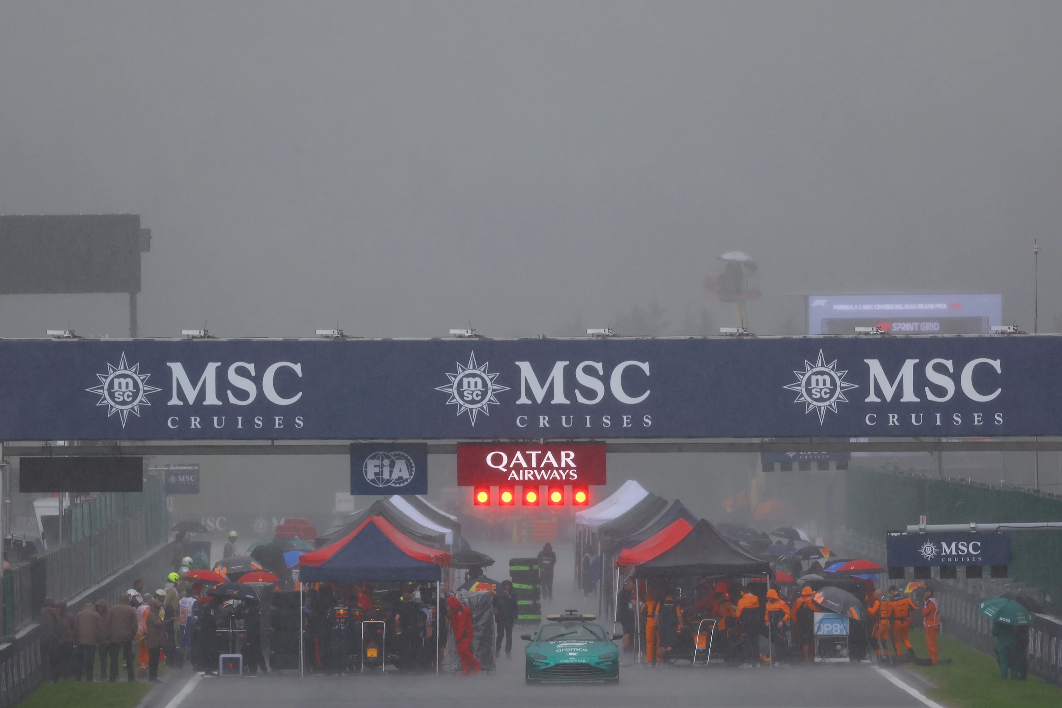 SPA, BELGIUM - JULY 29: Max Verstappen of the Netherlands driving the (1) Oracle Red Bull Racing