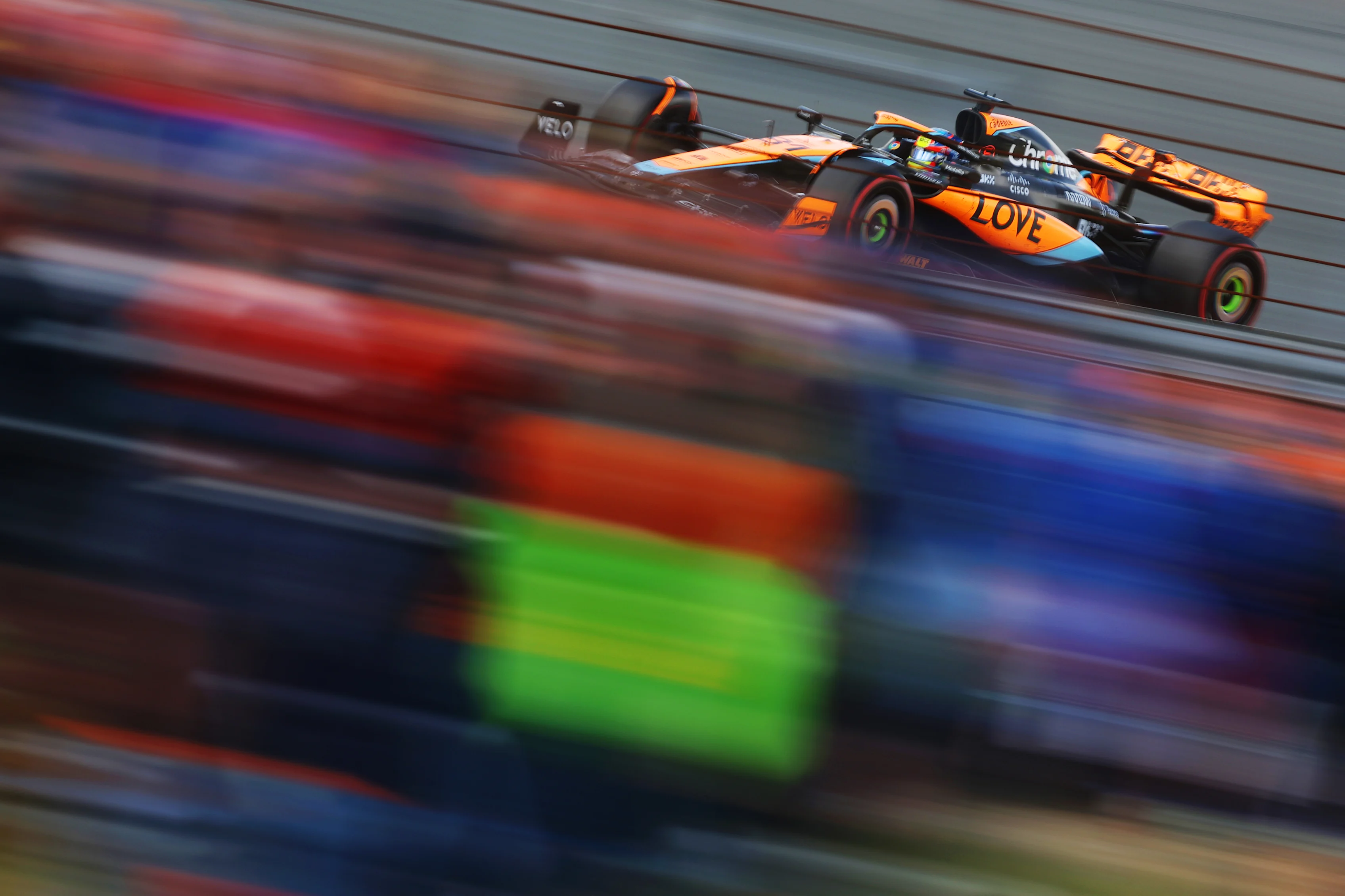 ZANDVOORT, NETHERLANDS - AUGUST 27: Oscar Piastri of Australia driving the (81) McLaren MCL60