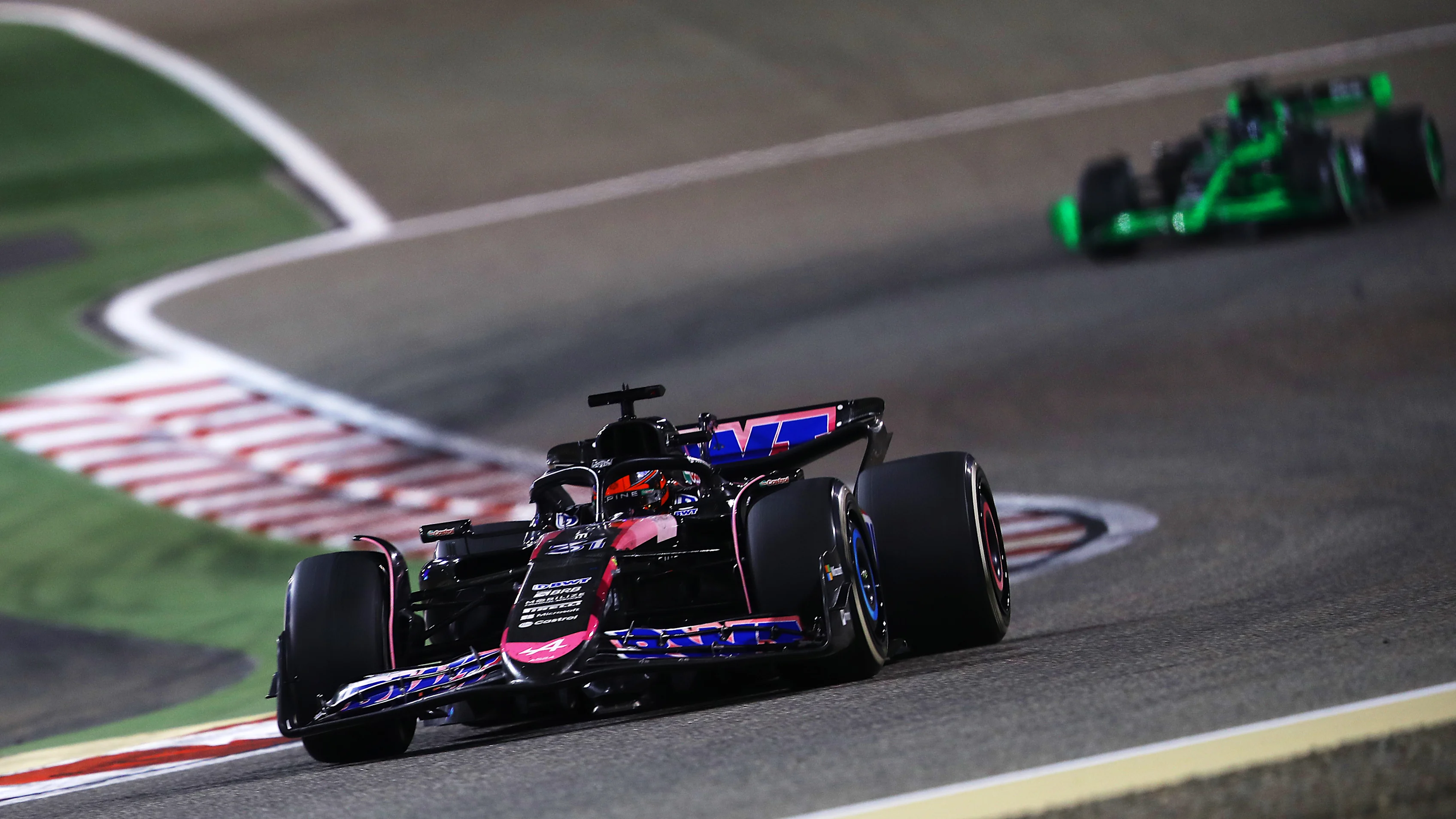 BAHRAIN, BAHRAIN - MARCH 02: Esteban Ocon of France driving the (31) Alpine F1 A524 Renault on