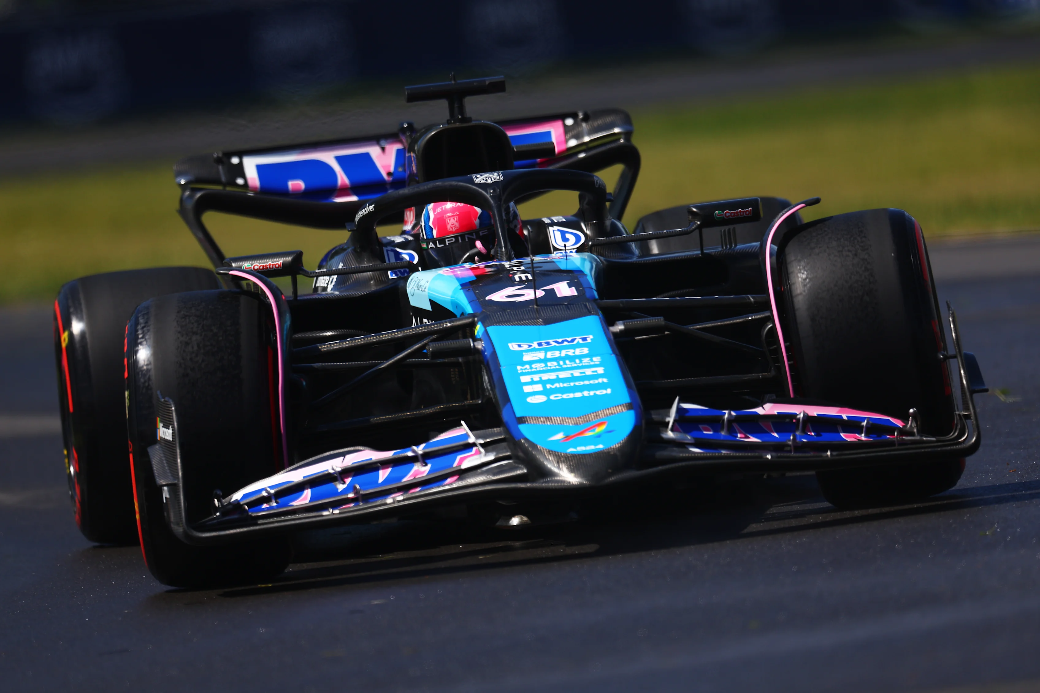 MONTREAL, QUEBEC - JUNE 07: Jack Doohan of Australia driving the (61) Alpine F1 A524 Renault on