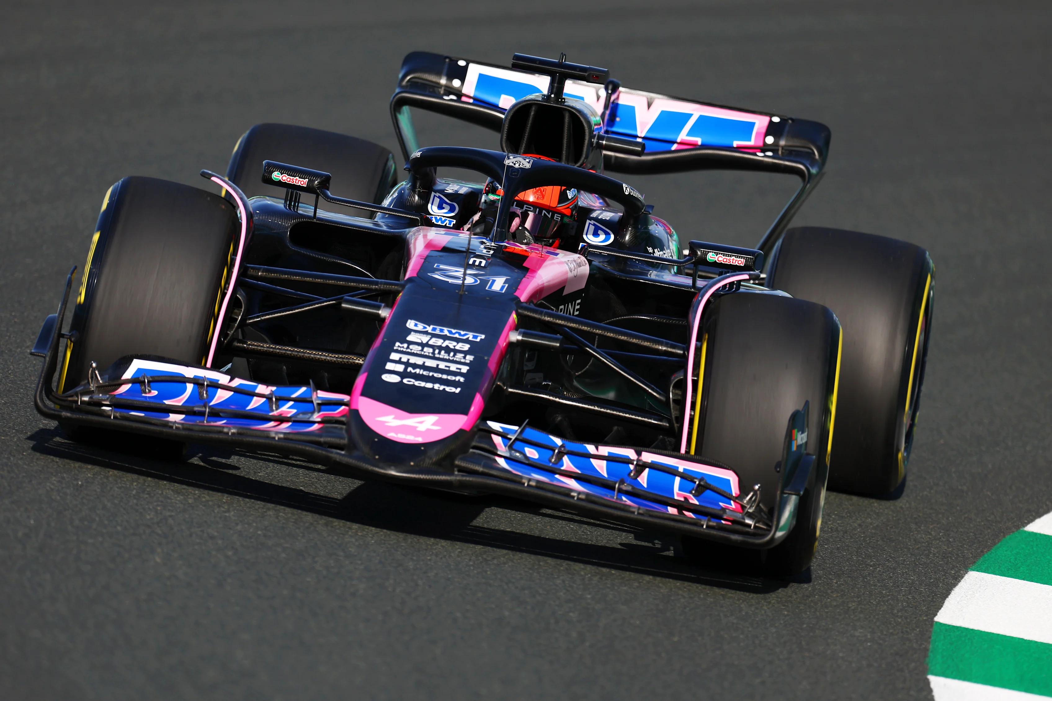 JEDDAH, SAUDI ARABIA - MARCH 07: Esteban Ocon of France driving the (31) Alpine F1 A524 Renault on