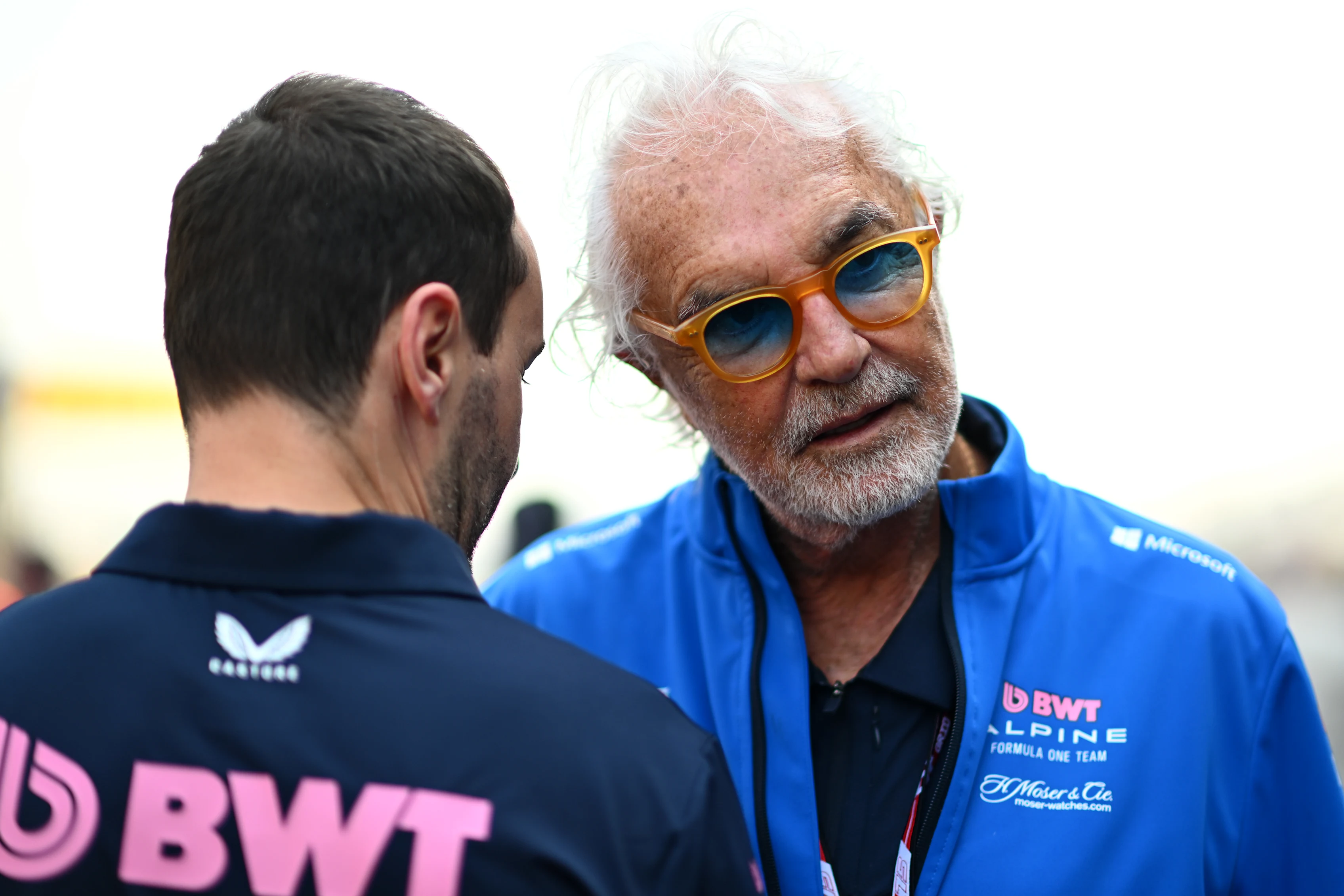 SHANGHAI, CHINA - MARCH 22: Flavio Briatore, Executive Advisor of Alpine F1 looks on during the