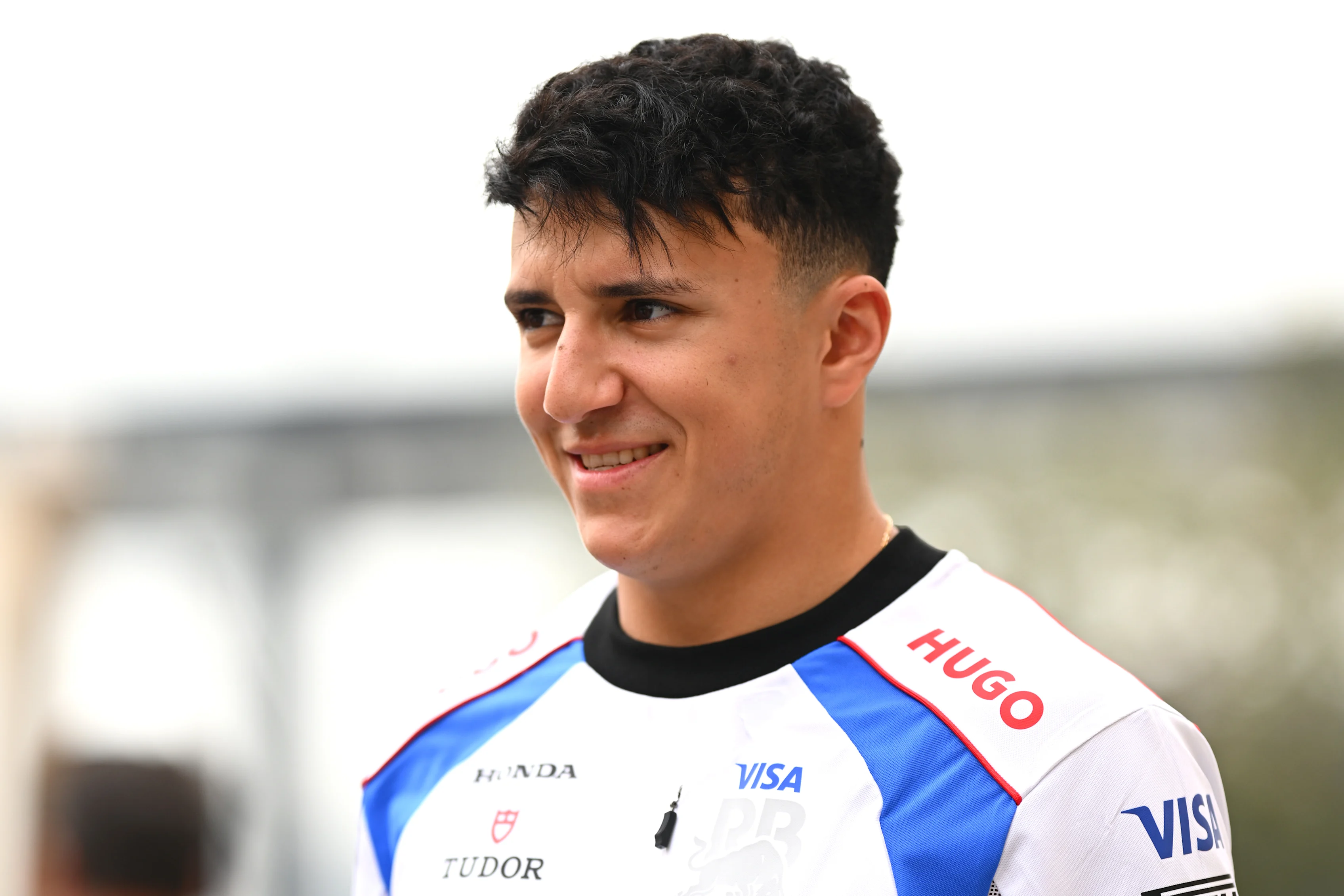 ABU DHABI, UNITED ARAB EMIRATES - DECEMBER 05: Isack Hadjar of France and Visa Cash App Racing