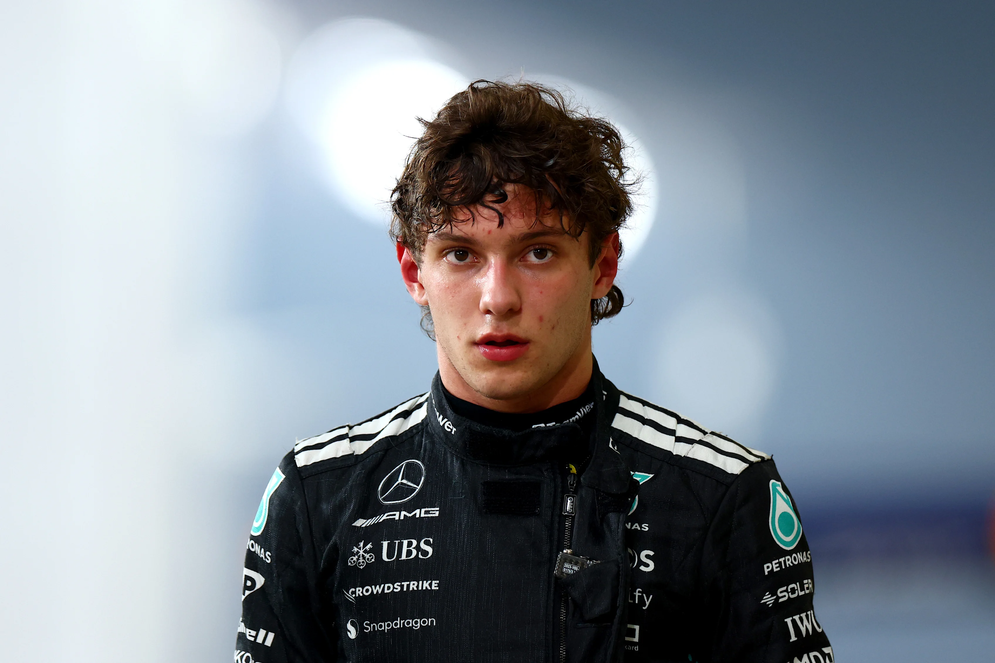 ABU DHABI, UNITED ARAB EMIRATES - DECEMBER 06: Fourteenth placed qualifier Andrea Kimi Antonelli of