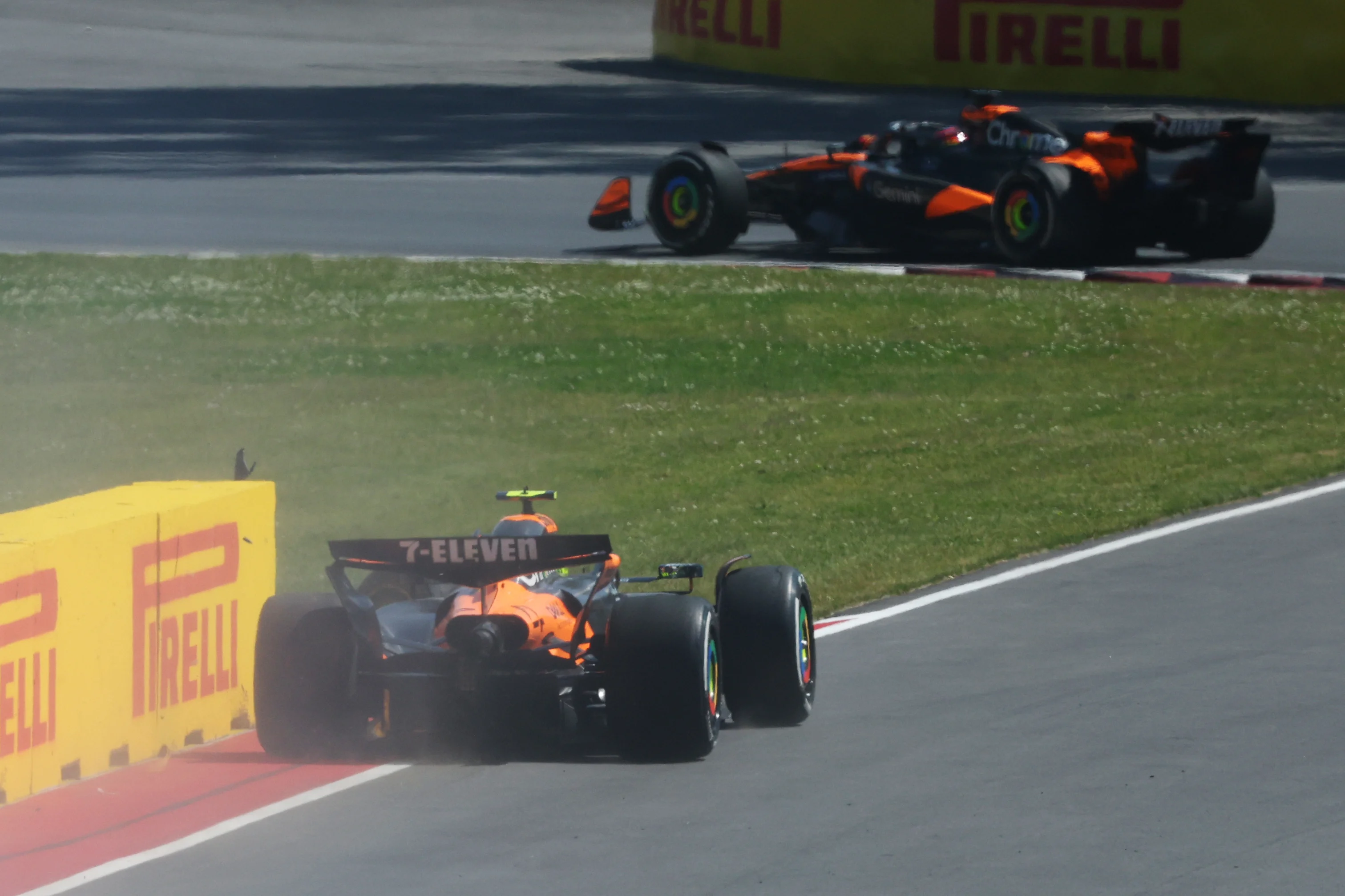 MONTREAL, QUEBEC - JUNE 15: Oscar Piastri of Australia driving the (81) McLaren MCL39 Mercedes