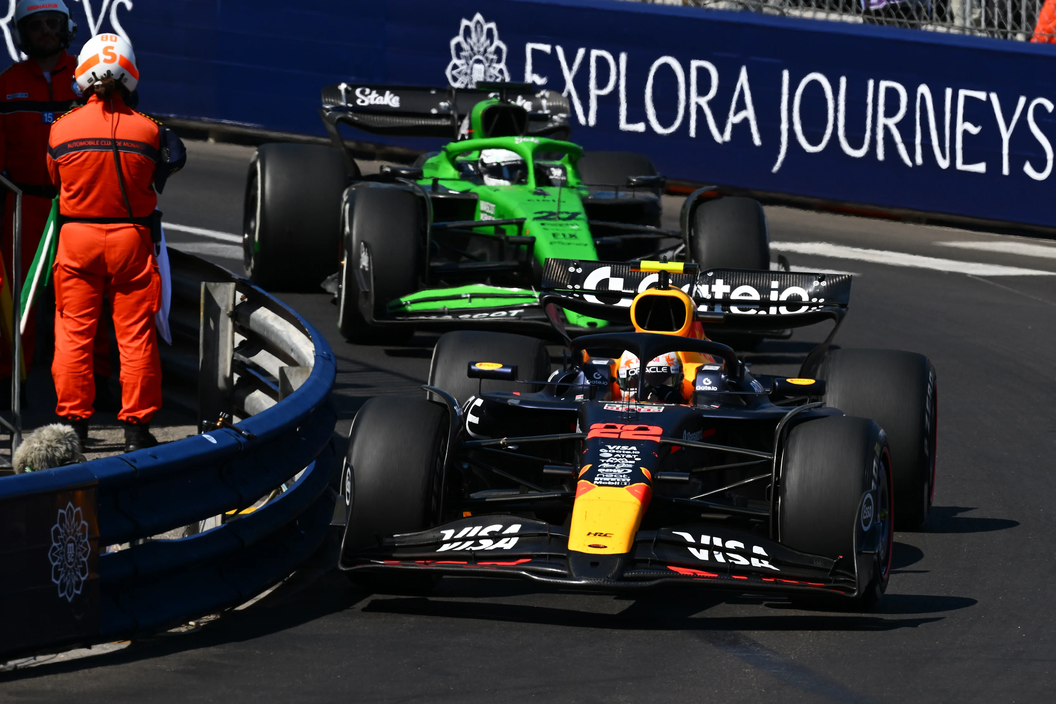 MONTE-CARLO, MONACO - MAY 25: Yuki Tsunoda of Japan driving the (22) Oracle Red Bull Racing RB21