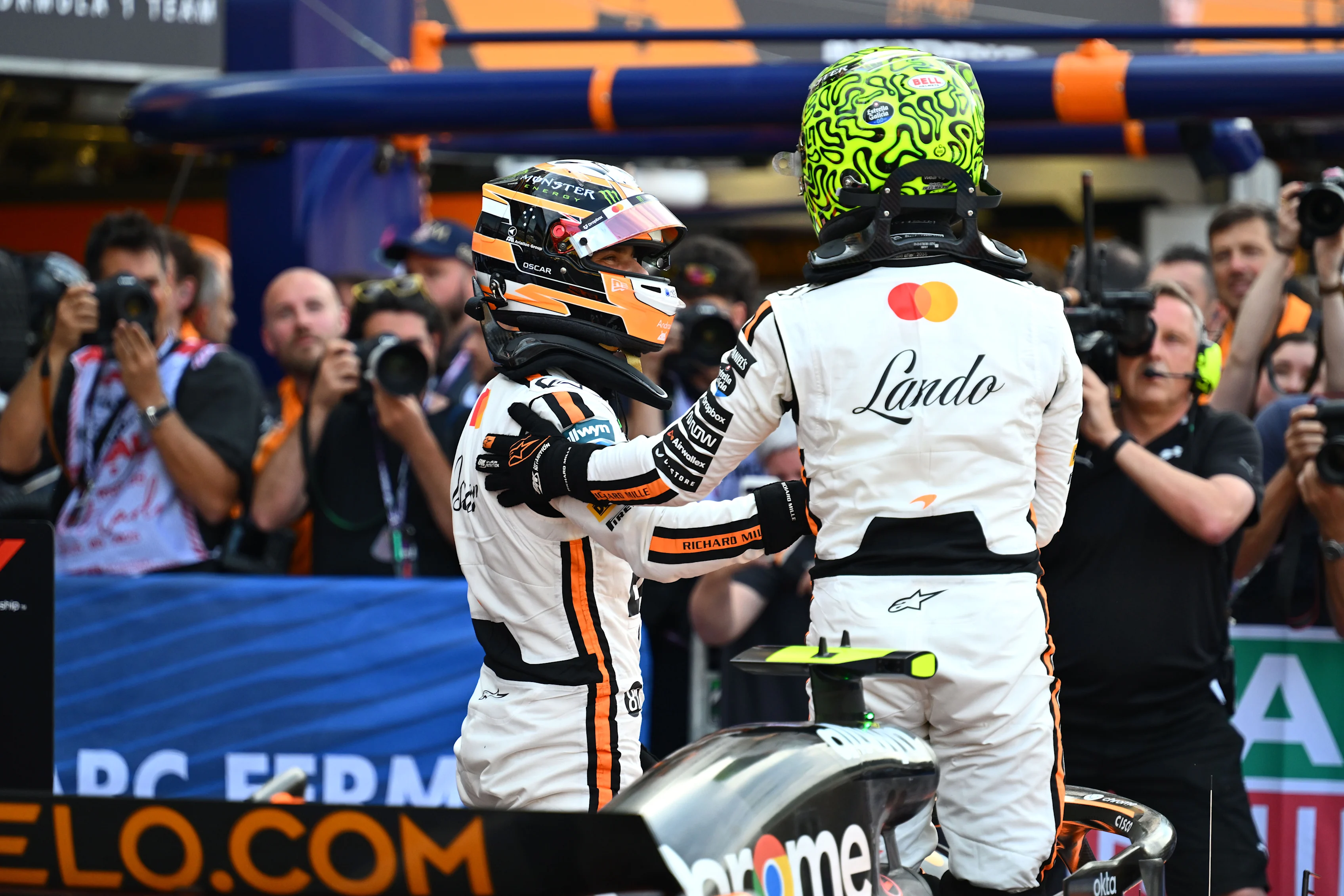 MONTE-CARLO, MONACO - MAY 24: Pole position qualifier Lando Norris of Great Britain and McLaren and