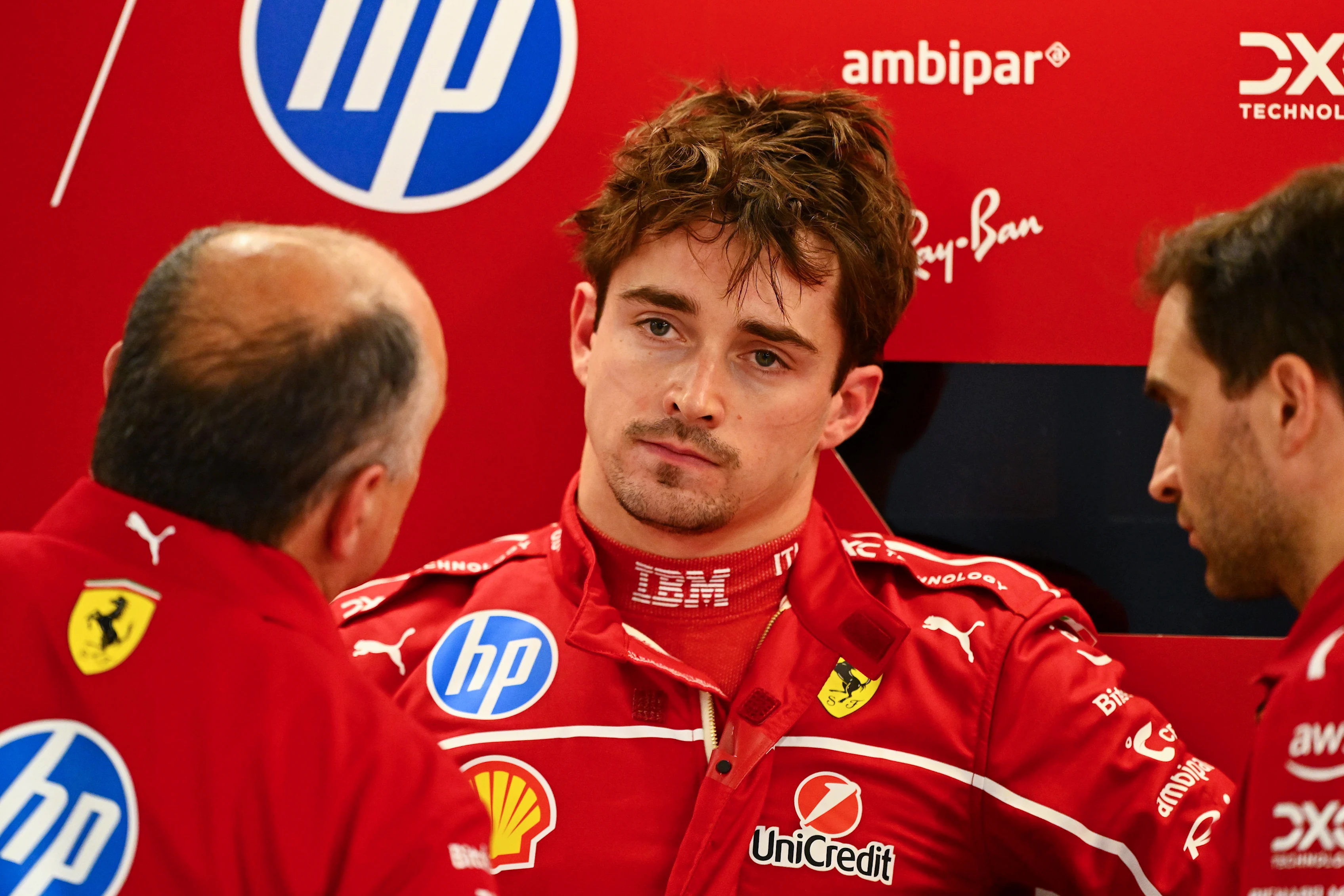 LUSAIL CITY, QATAR - NOVEMBER 28: Frederic Vasseur, Team Principal of Scuderia Ferrari and Charles