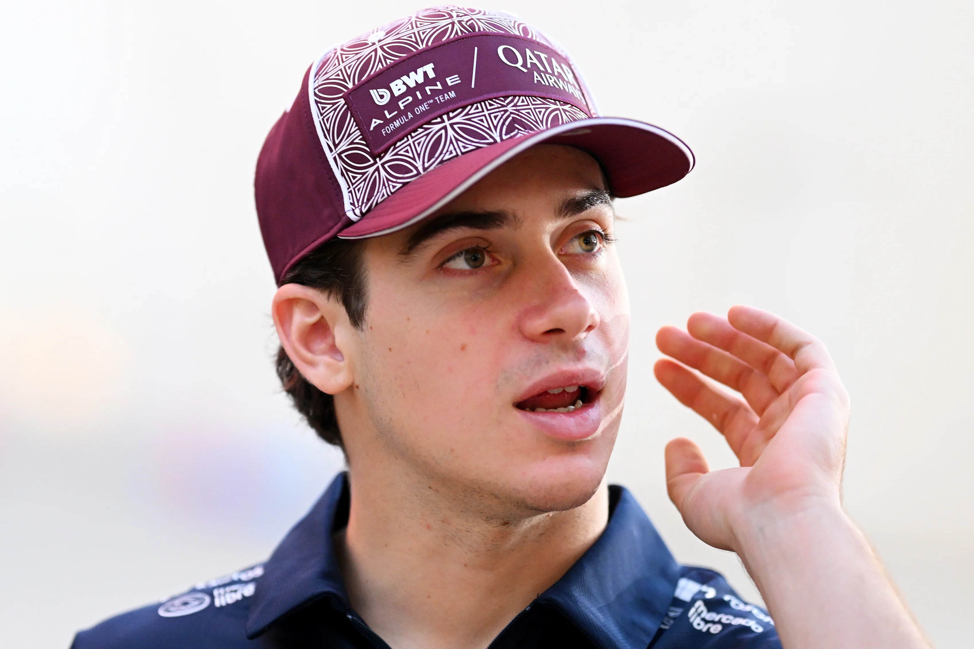 LUSAIL CITY, QATAR - NOVEMBER 27: Franco Colapinto of Argentina and Alpine F1 looks on in the