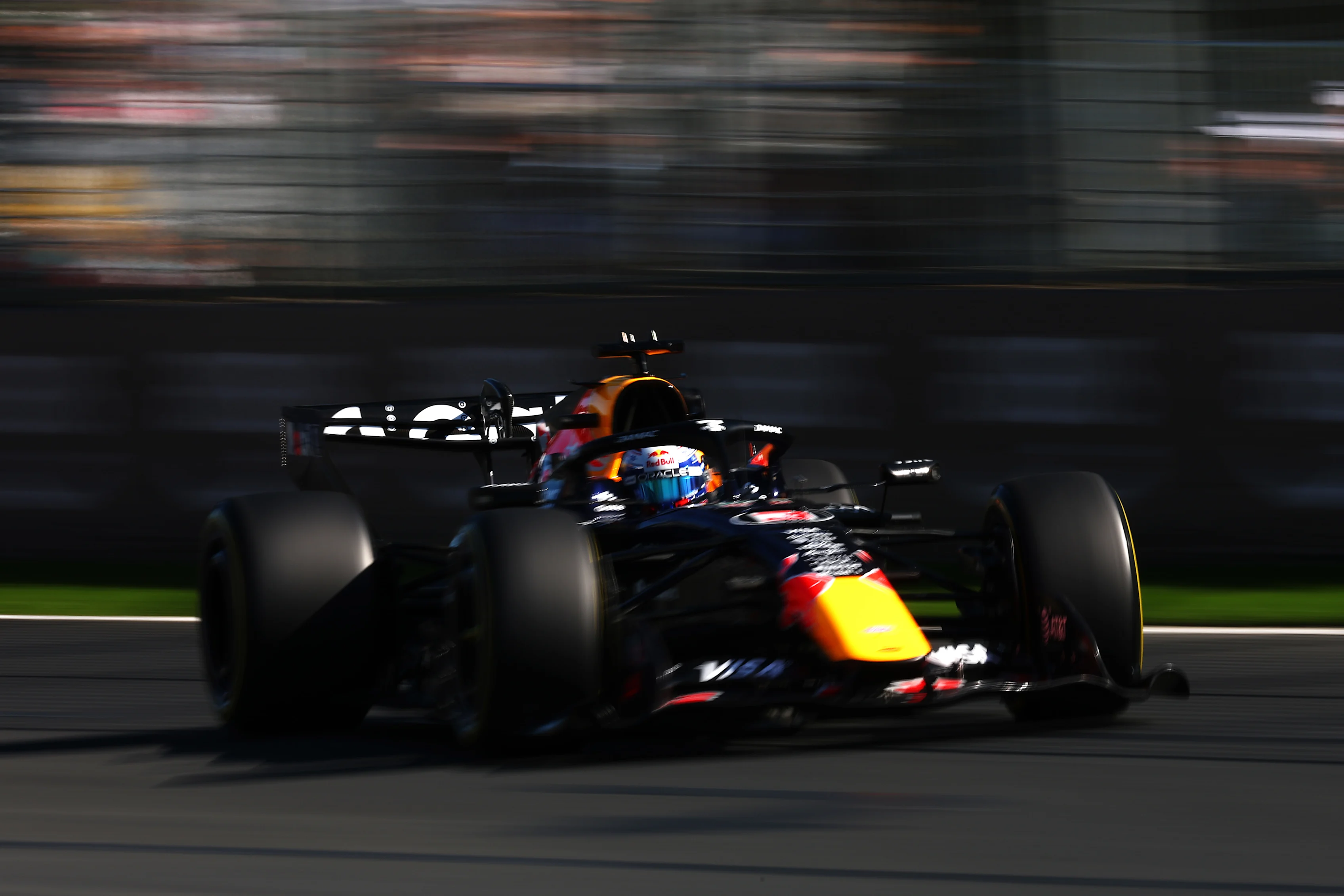 MELBOURNE, AUSTRALIA - MARCH 06: Max Verstappen of the Netherlands driving the (3) Oracle Red Bull