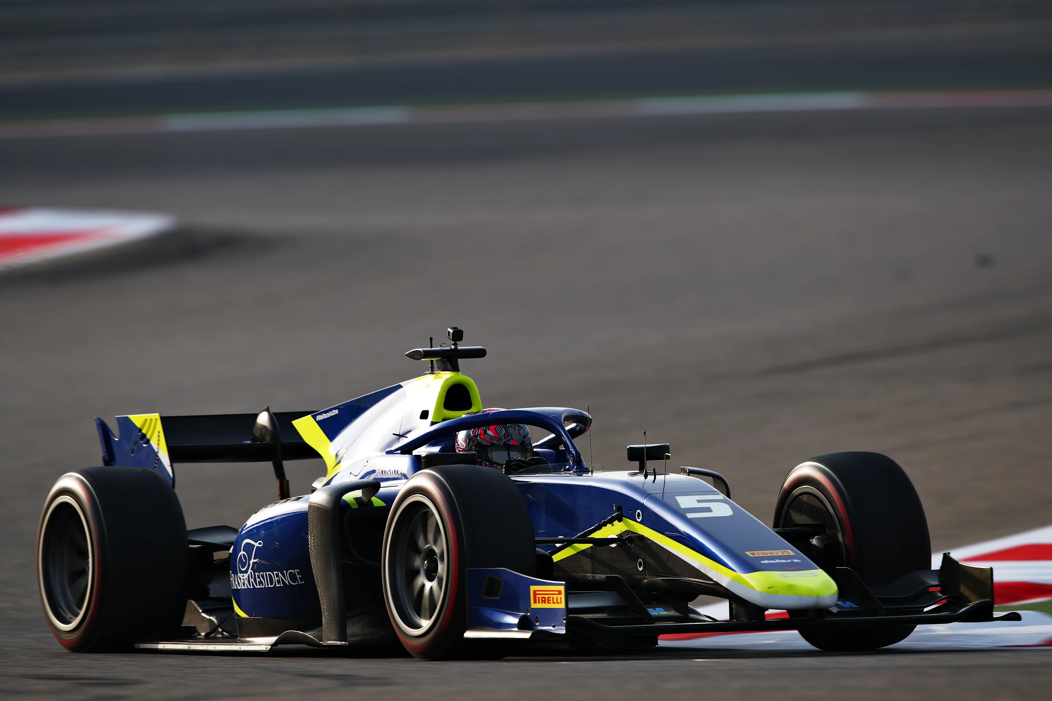 BAHRAIN, BAHRAIN - MARCH 10: Dan Ticktum of Great Britain and Carlin (5) drives during day three of