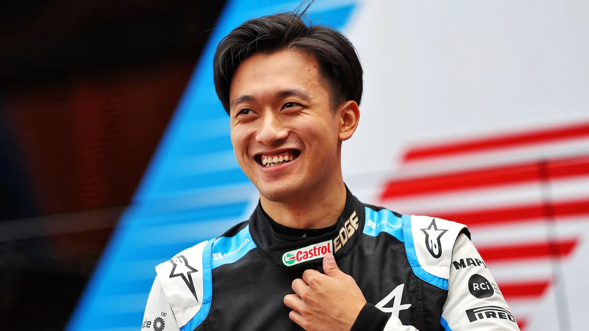 Guanyu Zhou (CHN) Alpine F1 Team Test Driver.

Austrian Grand Prix, Thursday 1st July 2021.