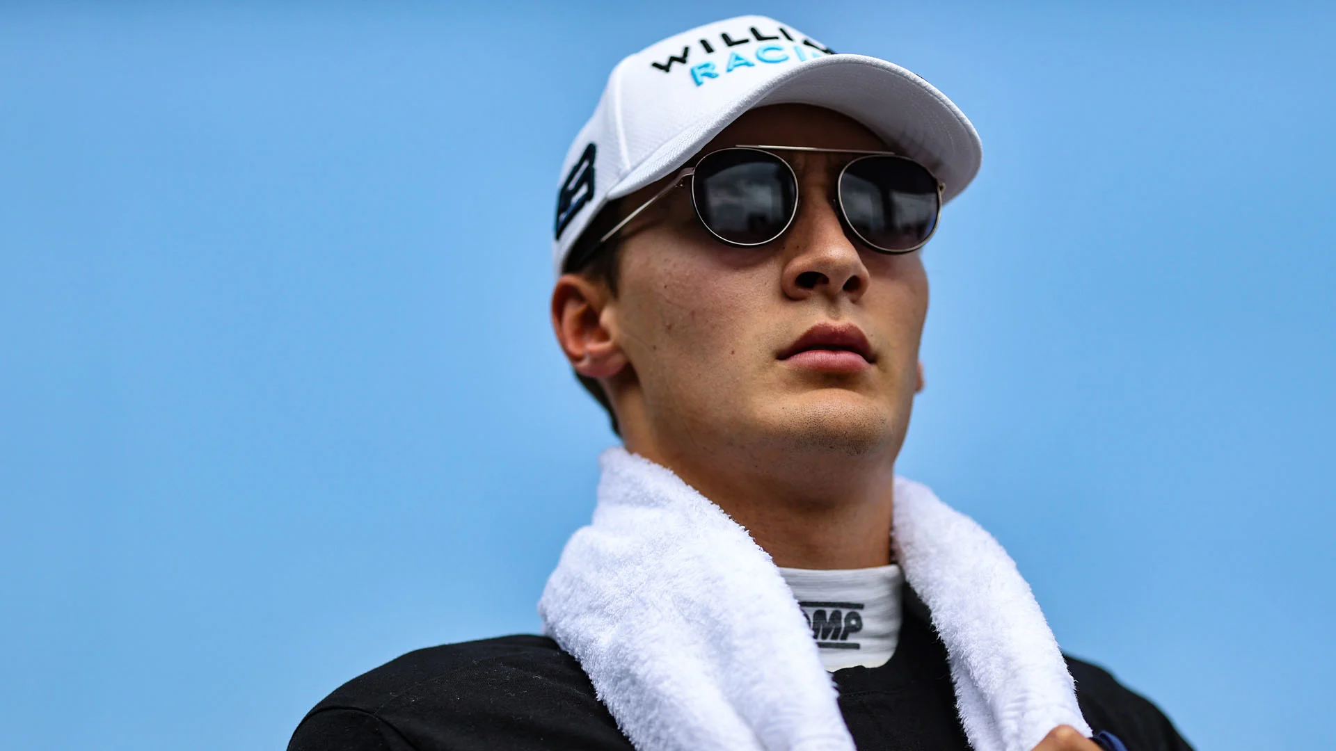 George Russell (GBR) Williams Racing on the grid.

Azerbaijan Grand Prix, Sunday 6th June 2021.