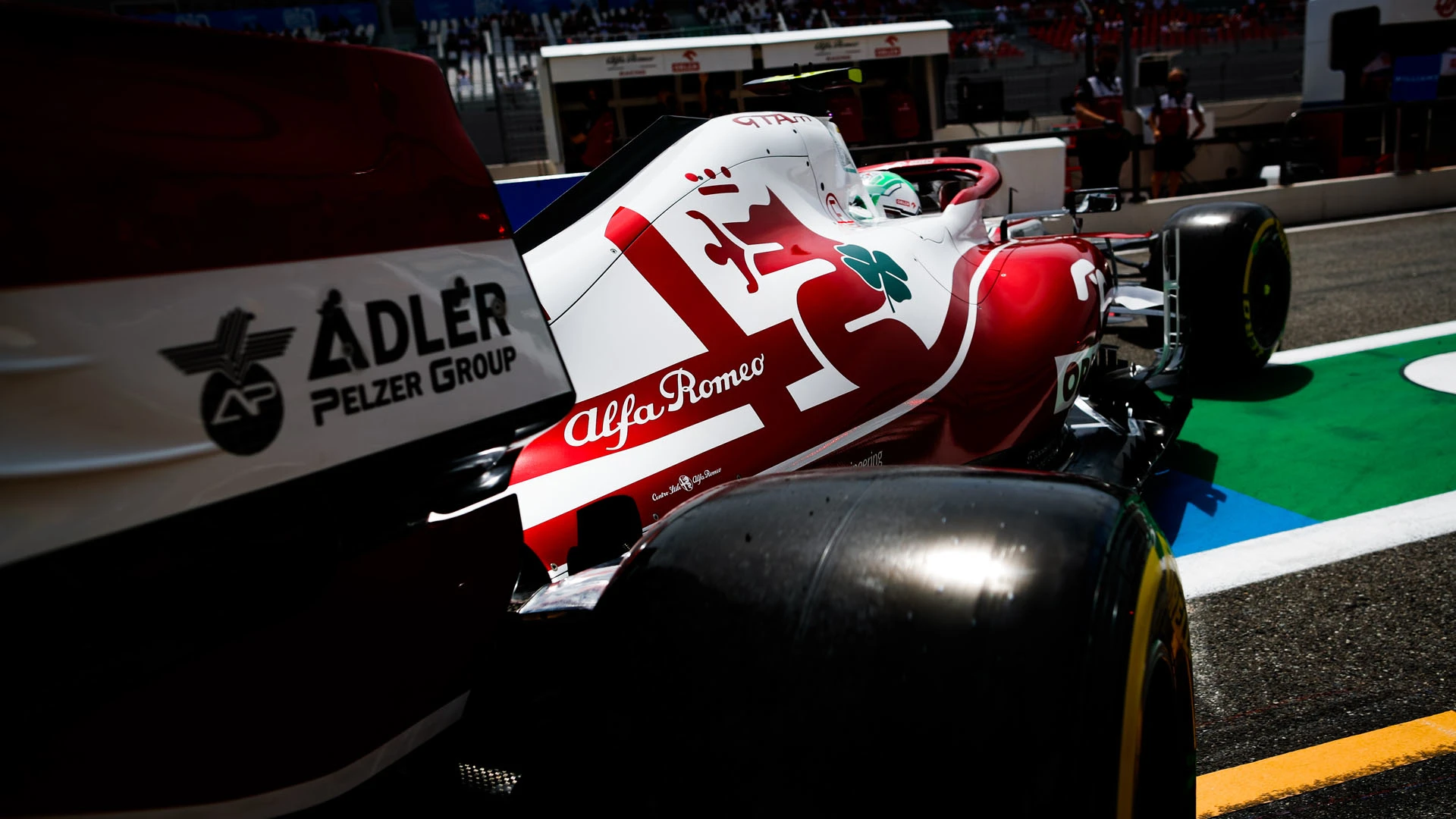 GIOVINAZZI Antonio (ita), Alfa Romeo Racing ORLEN C41, action during the Formula 1 Emirates Grand