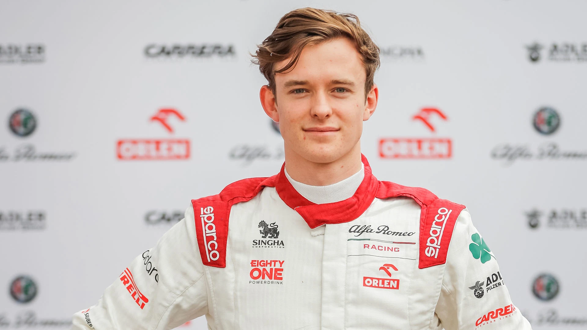 ILOTT Callum (gbr), Alfa Romeo Racing ORLEN, portrait during the Formula 1 Heineken Grande PrÃ©mio