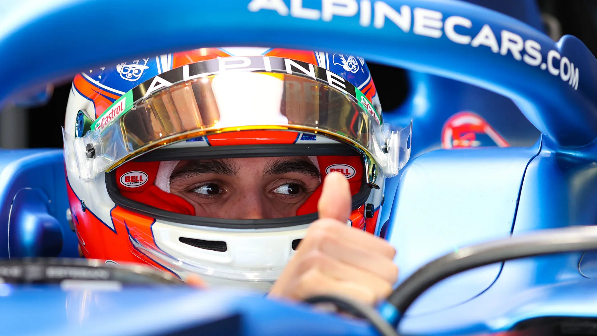 Esteban Ocon (FRA) Alpine F1 Team A521.

Portuguese Grand Prix, Thursday 29th April 2021. Portimao, Portugal.

FIA Pool Image for Editorial Use Only