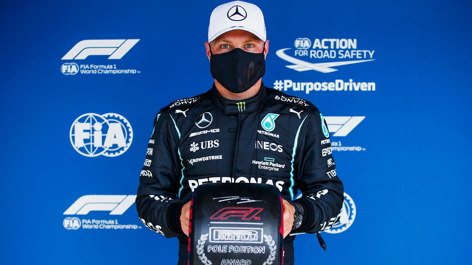 Valtteri Bottas - Pirelli Pole Position Award - Portimao