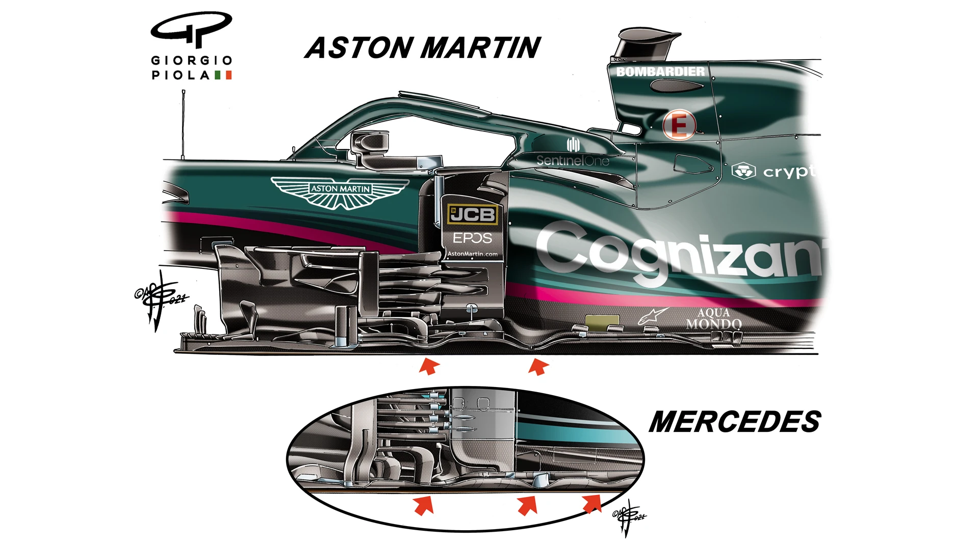 0010-21 ASTON MARTIN MERCEDES B