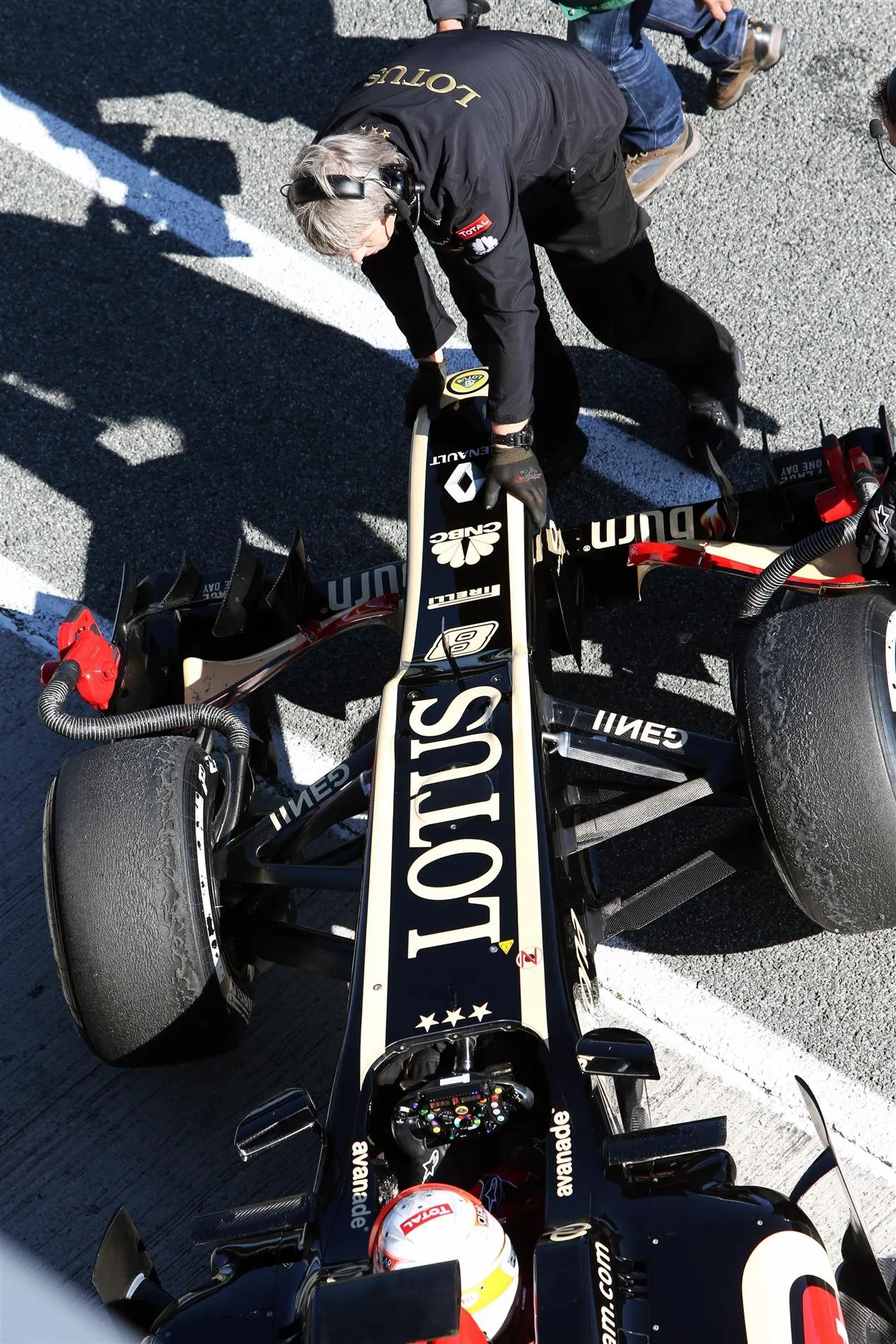 Romain Grosjean (FRA) Lotus E21. Formula One Testing, Day 2, Jerez, Spain, Wednesday, 6 February 2013 © Sutton Images. No reproduction without permission