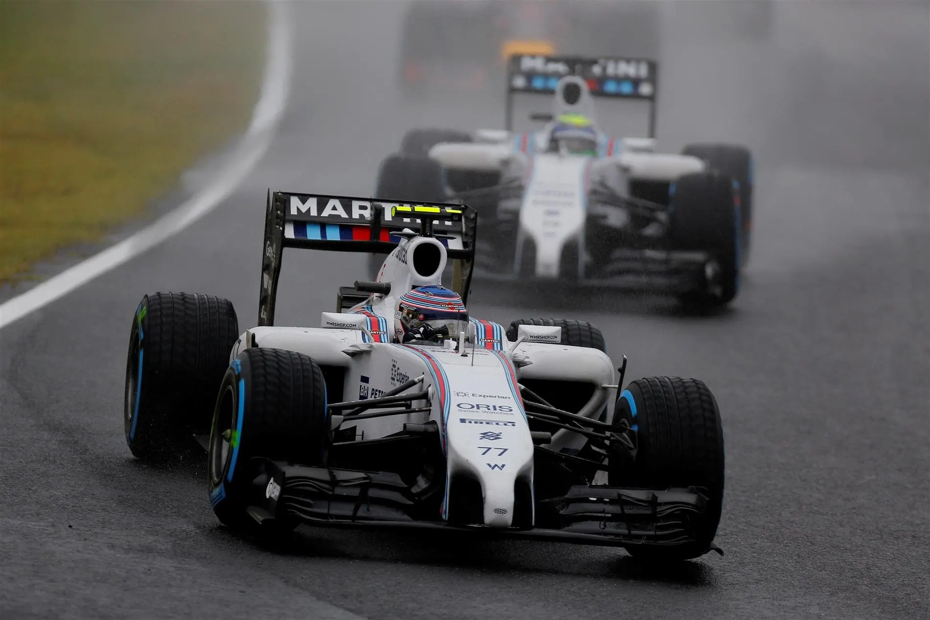 Valtteri Bottas (FIN) Williams FW36. Formula One World Championship, Rd15, Japanese Grand Prix, Race, Suzuka, Japan, Sunday, 5 October 2014 © Sutton Images. No reproduction without permission