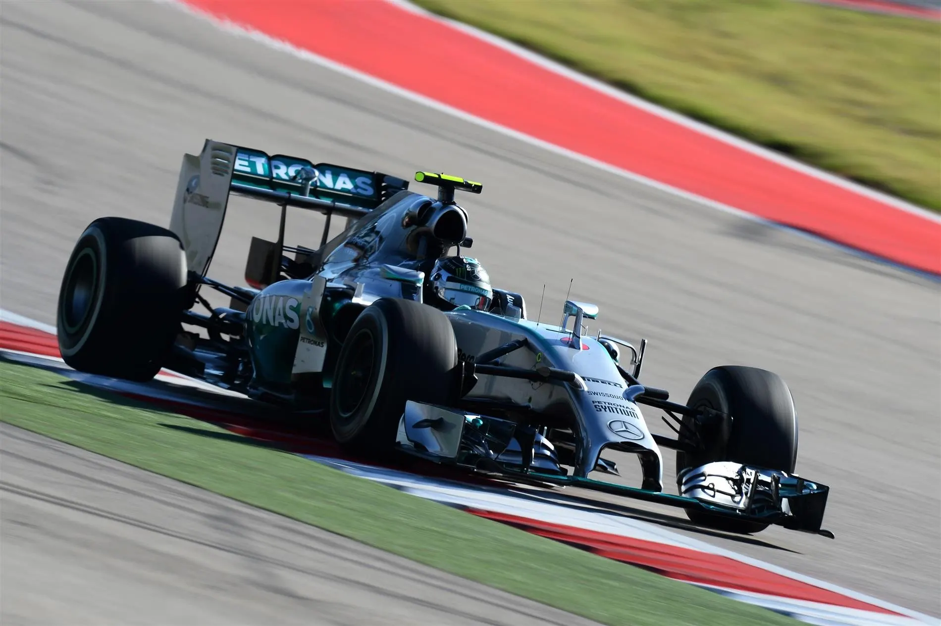 Nico Rosberg (GER) Mercedes AMG F1 W05. Formula One World Championship, Rd17, United States Grand Prix, Qualifying, Austin, Texas, USA, Saturday, 1 November 2014 © Sutton Images. No reproduction without permission