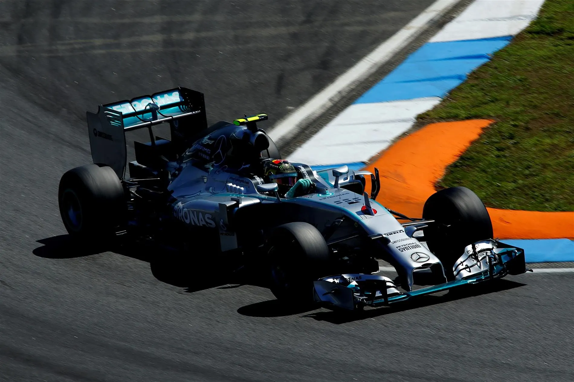 Nico Rosberg (GER) Mercedes AMG F1 W05. Formula One World Championship, Rd10, German Grand Prix, Qualifying, Hockenheim, Germany, Saturday, 19 July 2014 © Sutton Images. No reproduction without permission