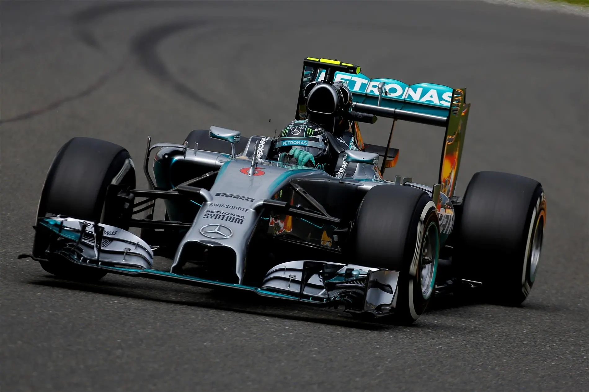 Nico Rosberg (GER) Mercedes AMG F1 W05. Formula One World Championship, Rd12, Belgian Grand Prix, Practice, Spa-Francorchamps, Belgium, Friday, 22 August 2014 © Sutton Images. No reproduction without permission