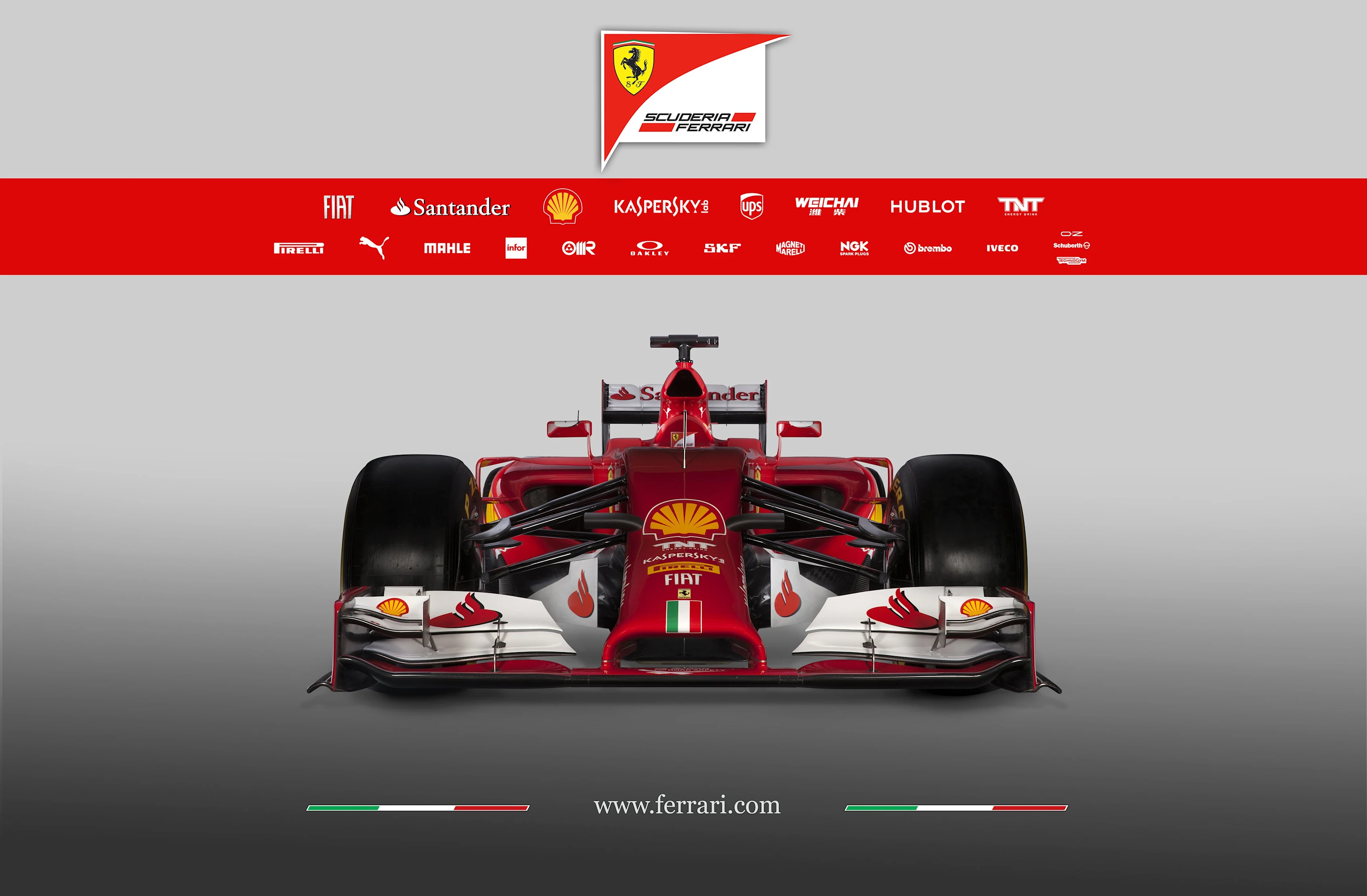 The Ferrari F14 T. © Ferrari