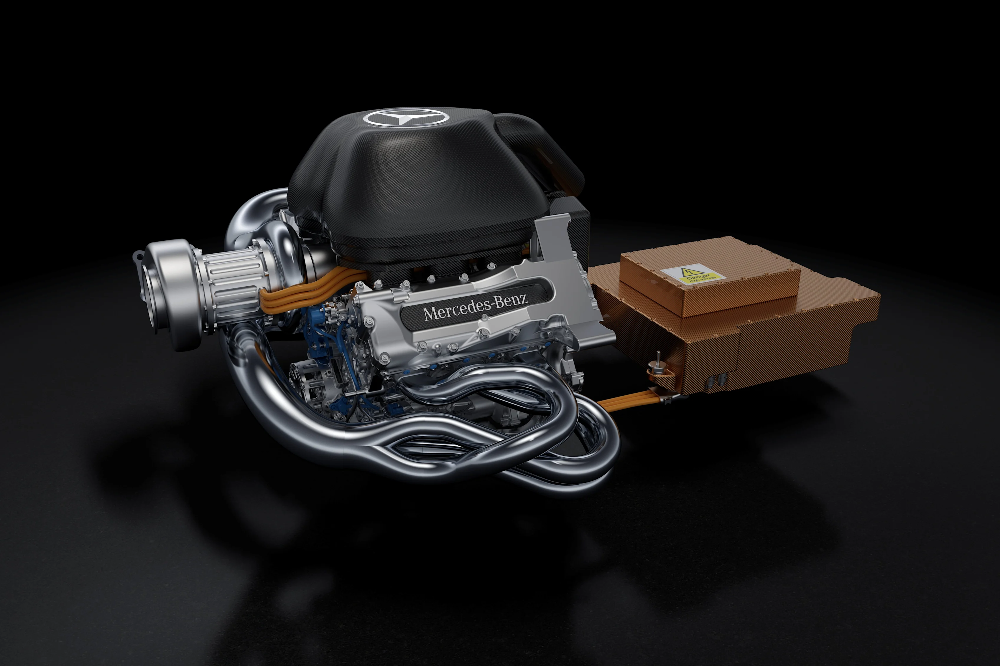 Mercedes-Benz power unit, the PU106A Hybrid © Mercedes-Benz