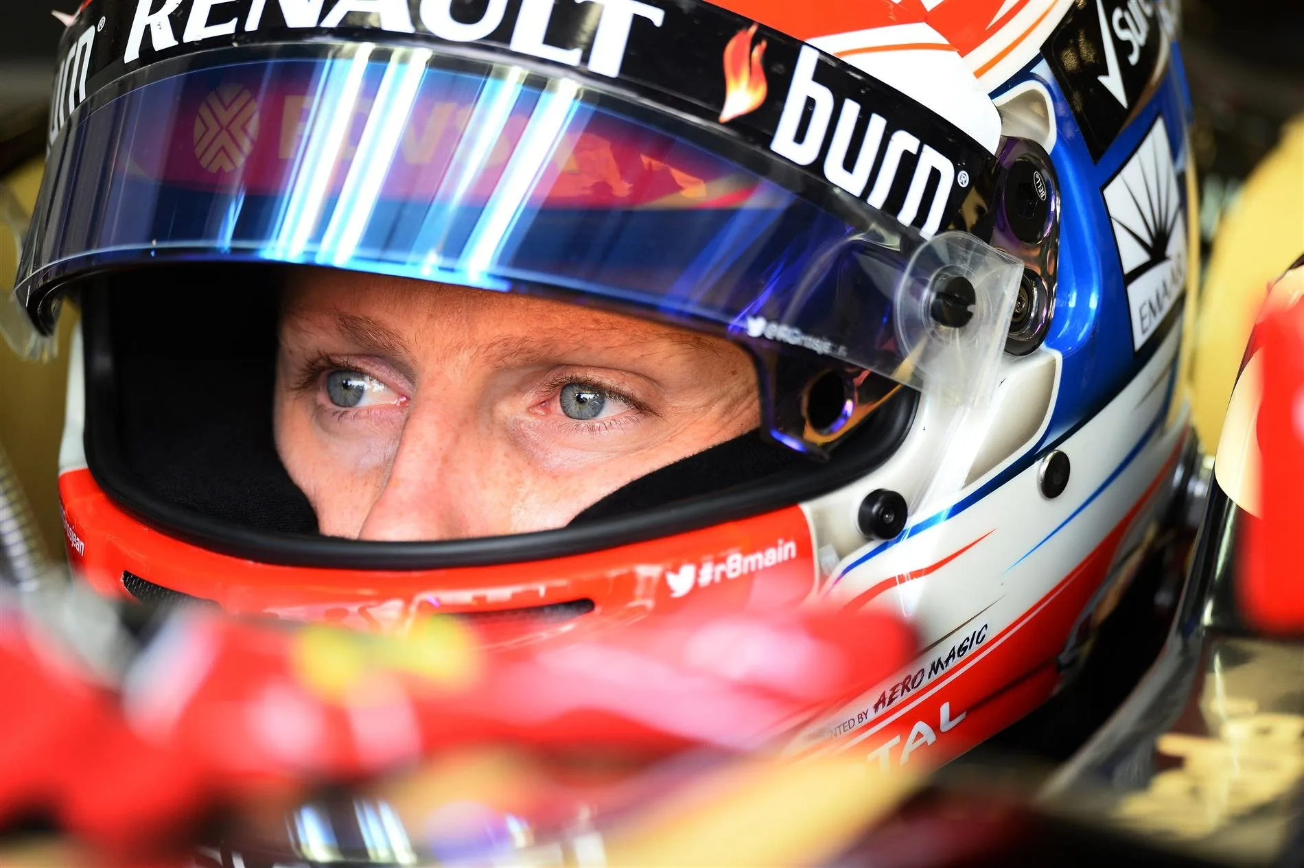 Romain Grosjean (FRA) Lotus F1. Formula One World Championship, Rd9, British Grand Prix, Practice, Silverstone, England, Friday, 4 July 2014