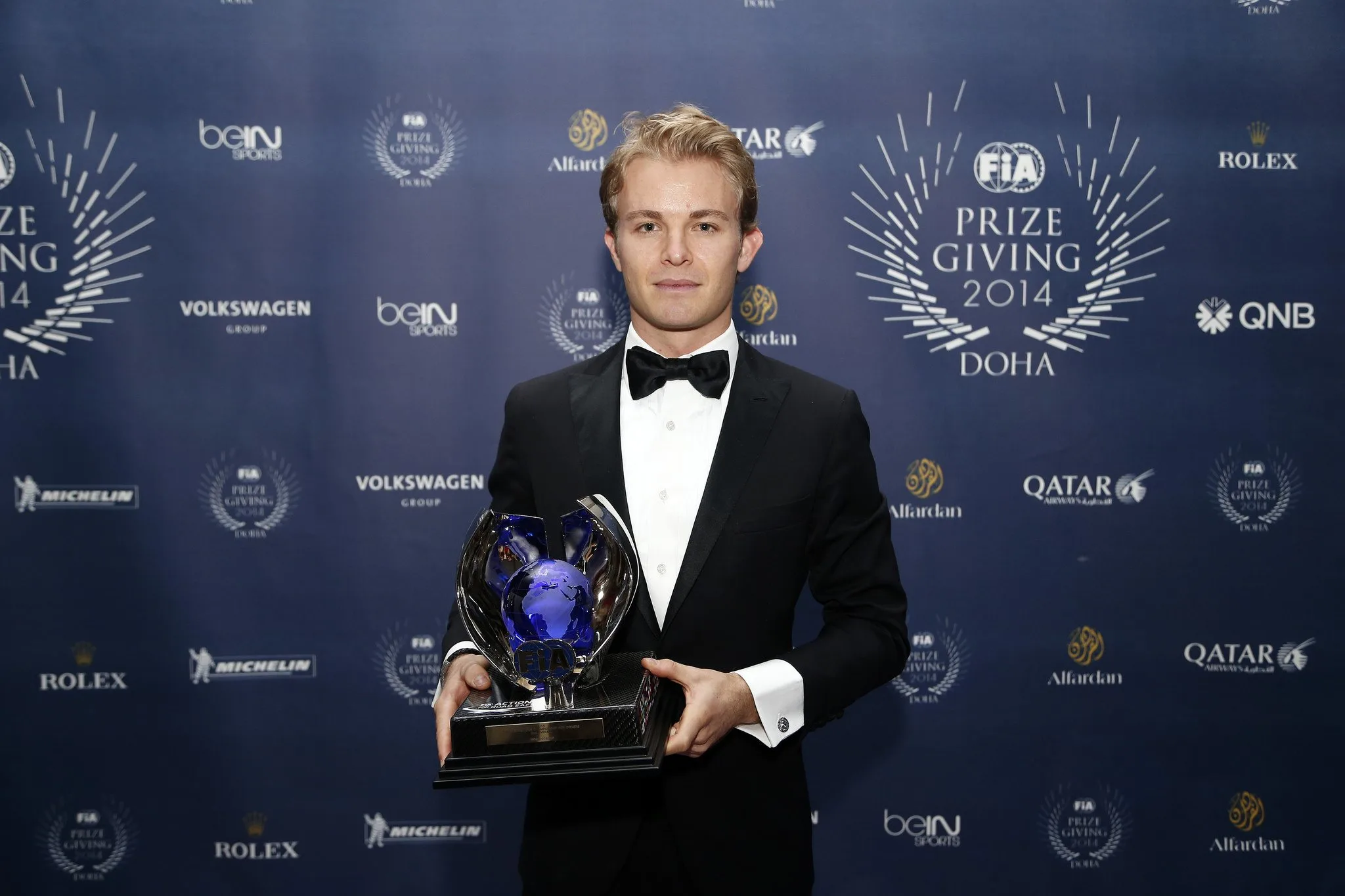 Mercedes' Nico Rosberg during the FIA Prize Giving 2014 on December 5th 2014, at Doha, Qatar. © Jean Michel Le Meur / DPPI
