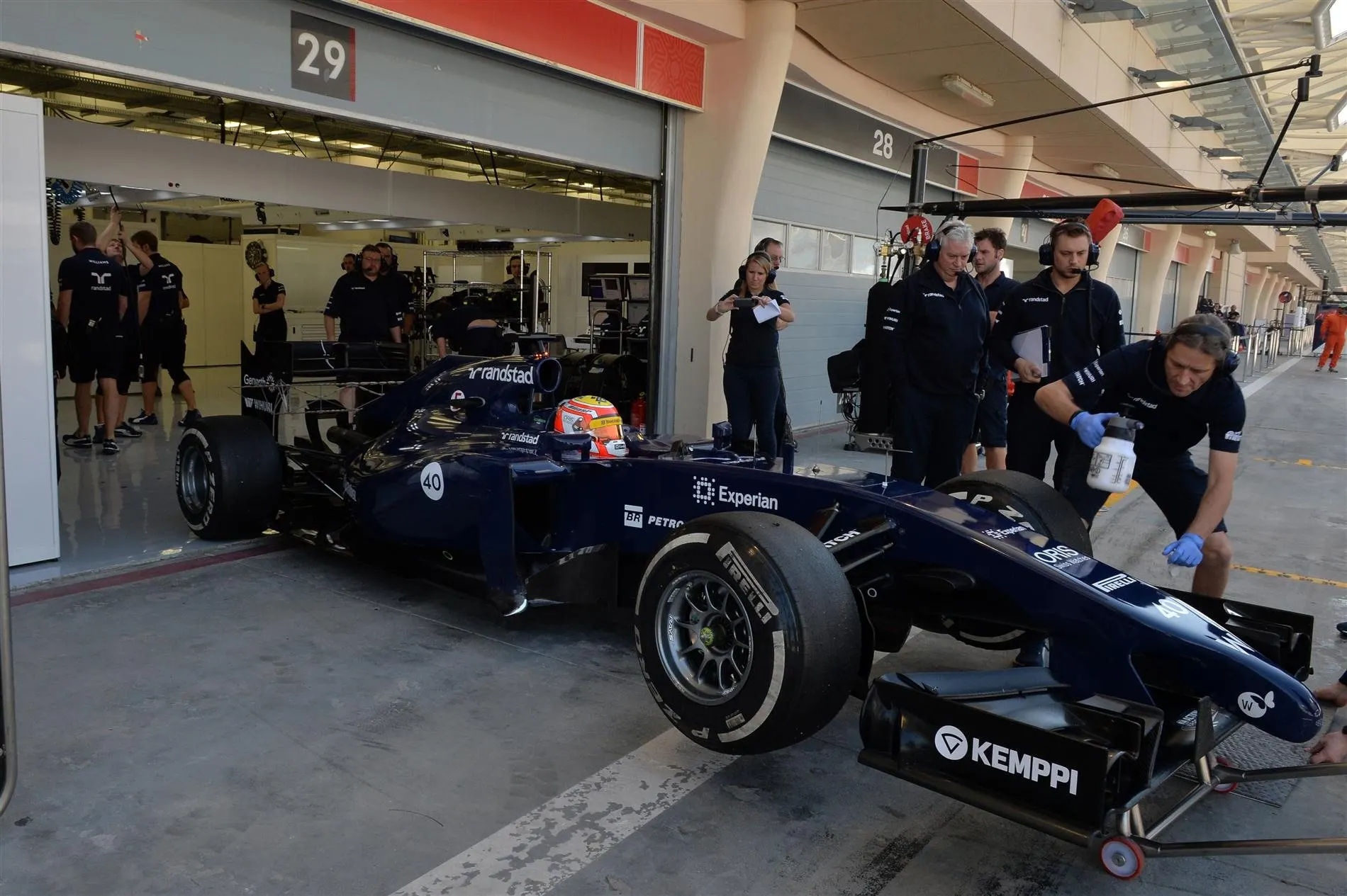 Felipe Nasr (BRA) Williams FW36. Formula One Testing, Day Four, Bahrain International Circuit, Sakhir, Bahrain, Saturday, 22 February 2014 © Sutton Images. No reproduction without permission