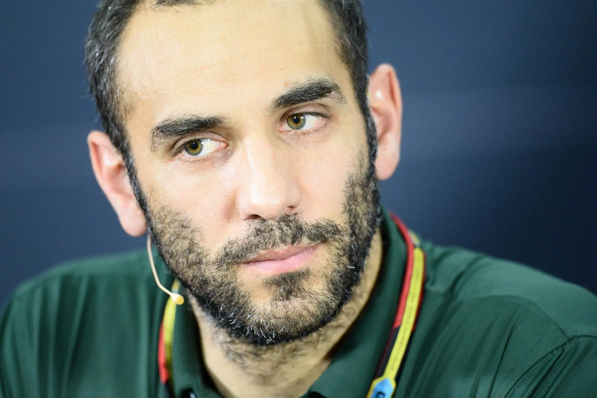 Cyril Abiteboul (FRA) Caterham CEO in the Press Conference. Formula One World Championship, Rd2, Malaysian Grand Prix, Practice, Sepang, Malaysia, Friday, 28 March 2014. © Sutton Images