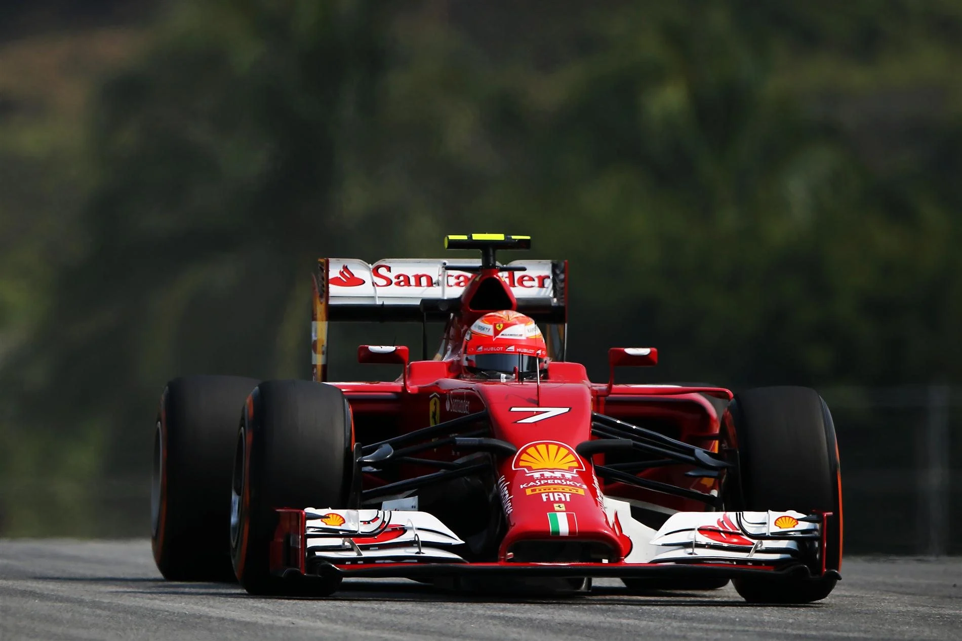 Kimi Raikkonen (FIN) Ferrari F14 T. Formula One World Championship, Rd2, Malaysian Grand Prix, Practice, Sepang, Malaysia, Friday, 28 March 2014. © Sutton Images