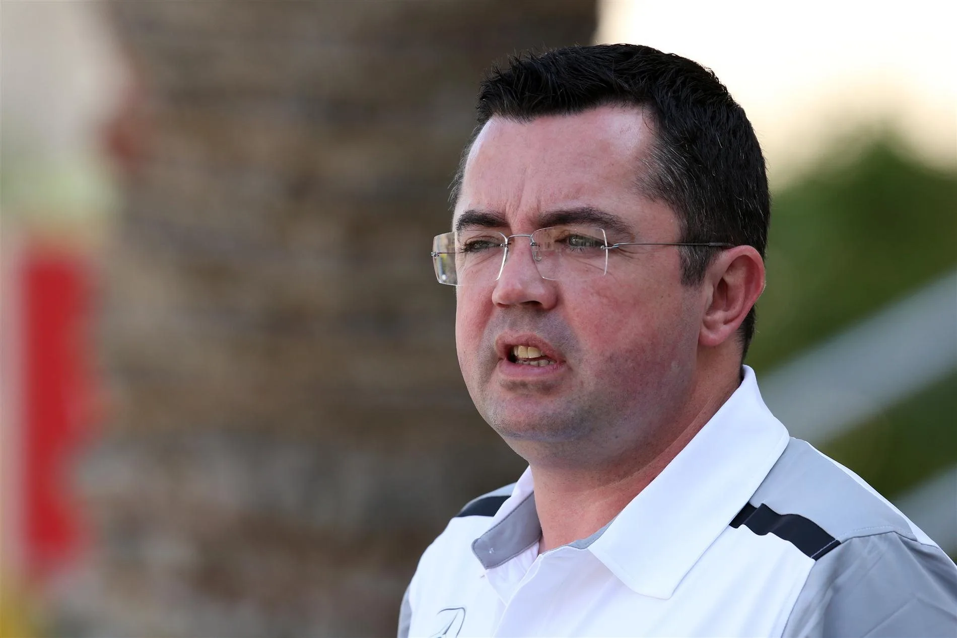 Eric Boullier (FRA) McLaren Racing Director. Formula One Testing, Day Three, Bahrain International Circuit, Sakhir, Bahrain, Saturday, 1 March 2014. © Sutton Images