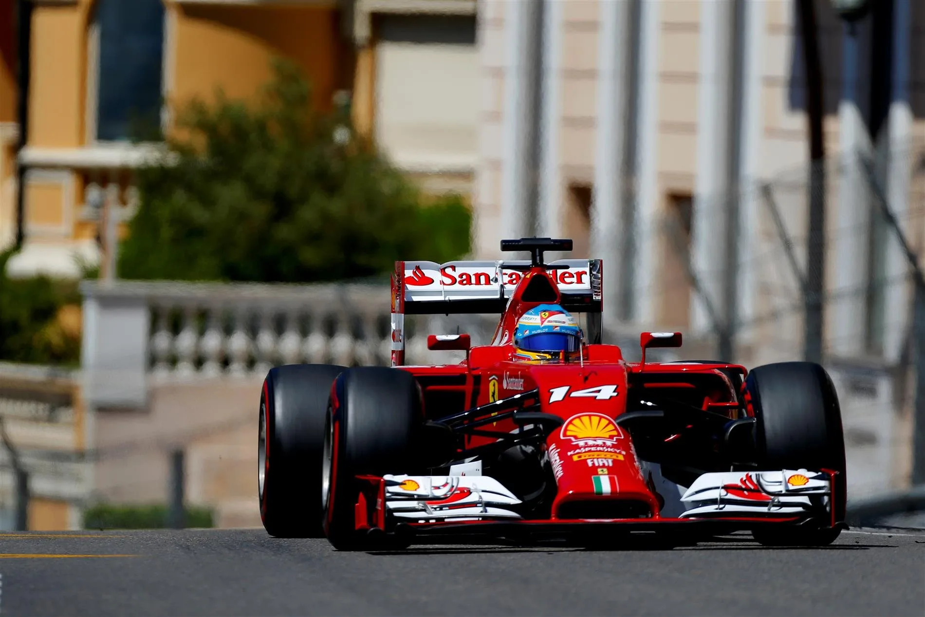 Fernando Alonso (ESP) Ferrari F138. Formula One World Championship, Rd6, Monaco Grand Prix, Qualifying, Monte-Carlo, Monaco, Saturday, 24 May 2014. © Sutton Images