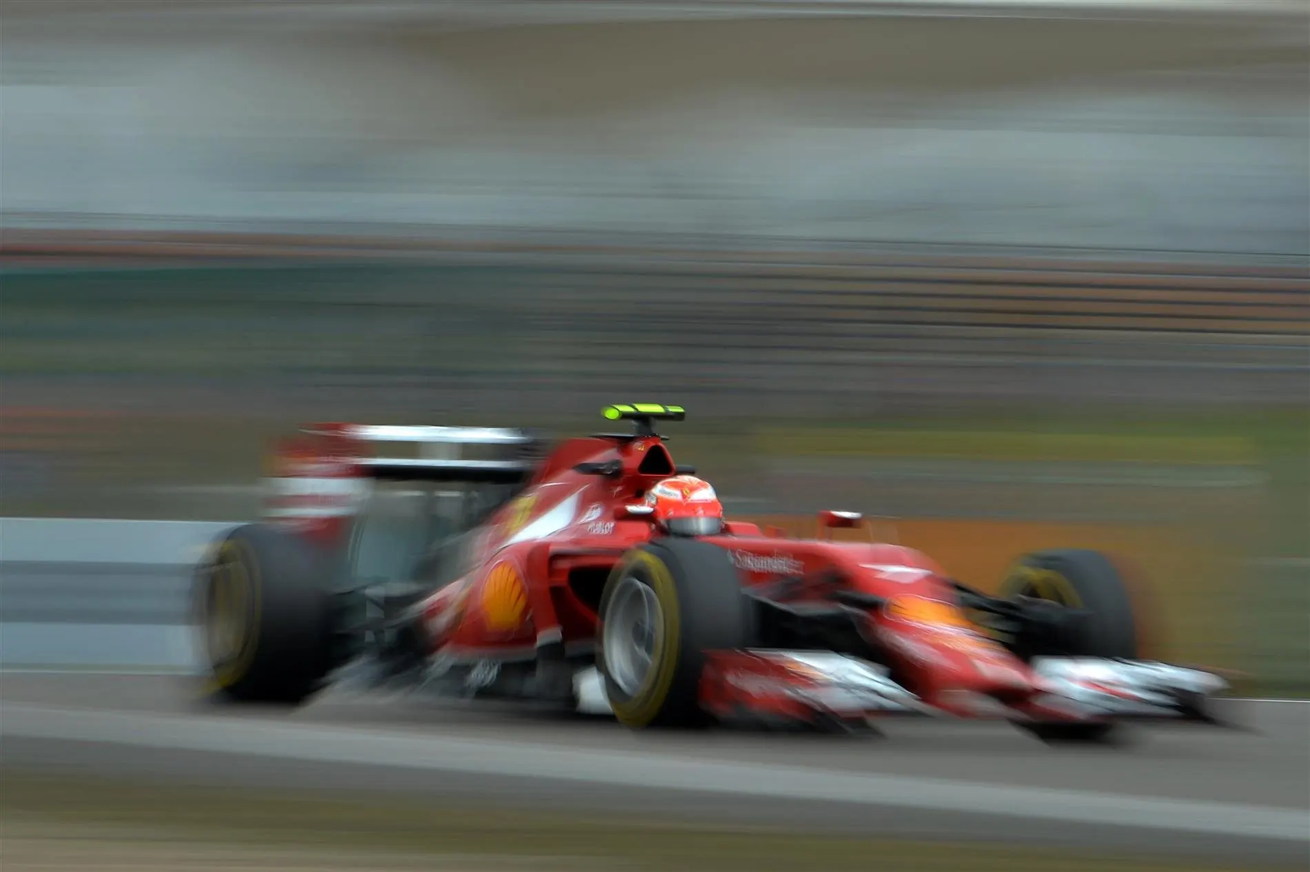 Kimi Raikkonen (FIN) Ferrari F14 T. Formula One World Championship, Rd4, Chinese Grand Prix, Practice, Shanghai, China, Friday, 18 April 2014. © Sutton Images