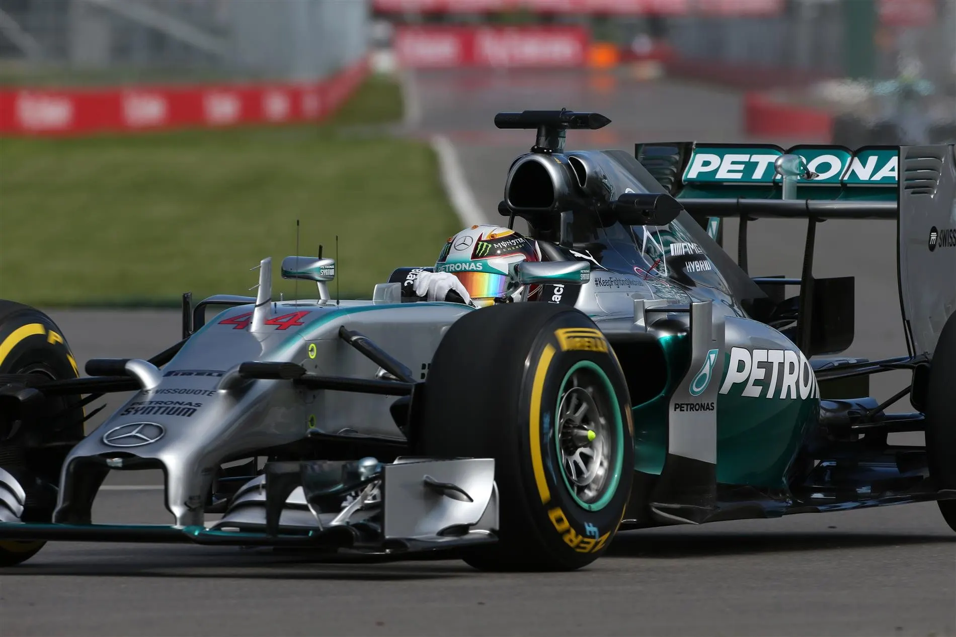 Lewis Hamilton (GBR) Mercedes AMG F1 W05. Formula One World Championship, Rd7, Canadian Grand Prix, Practice, Montreal, Canada, Friday, 6 June 2014. © Sutton Images