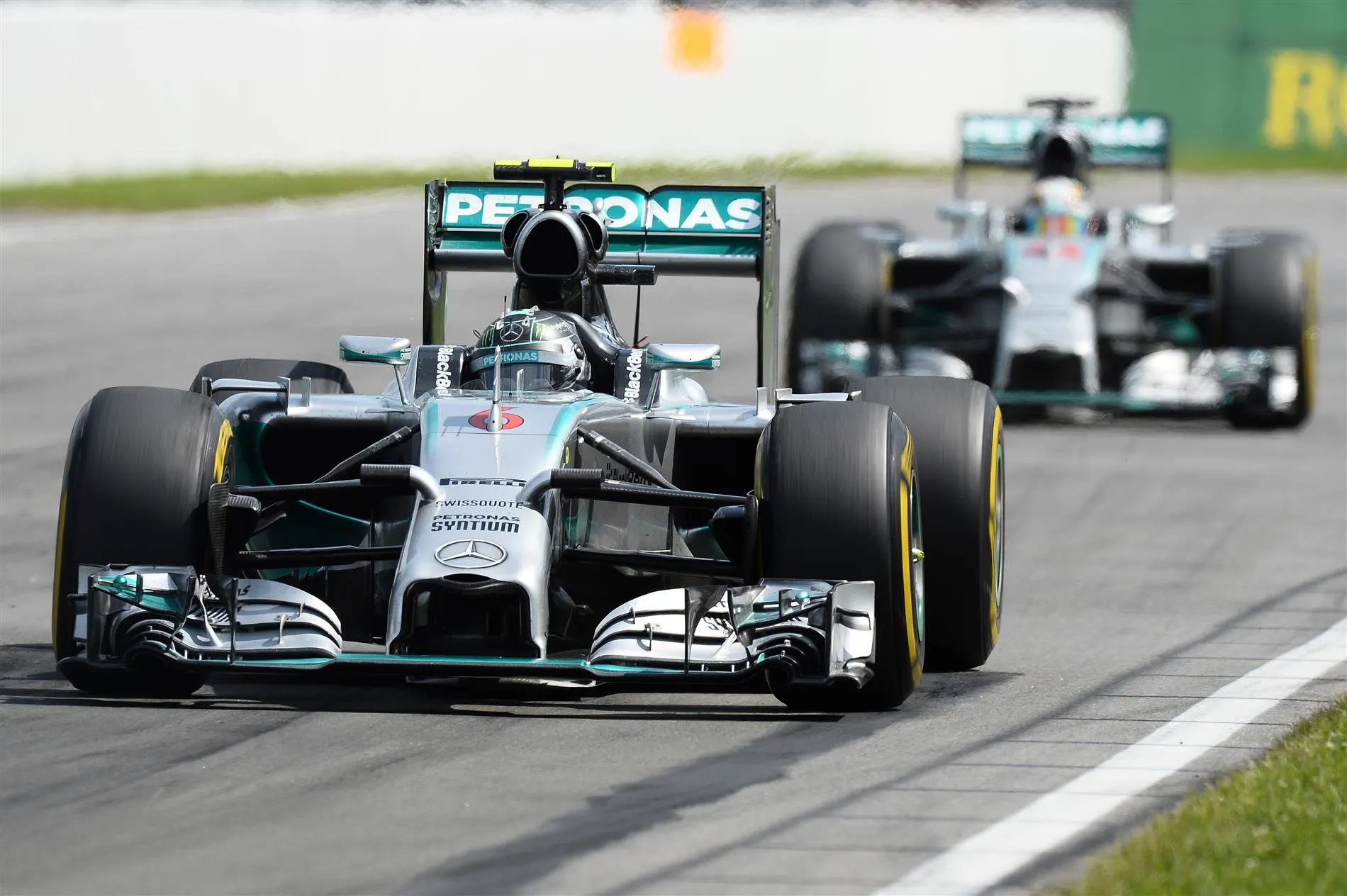 Nico Rosberg (GER) Mercedes AMG F1 W05. Formula One World Championship, Rd7, Canadian Grand Prix, Race Day, Montreal, Canada, Sunday, 8 June 2014. © Sutton Images