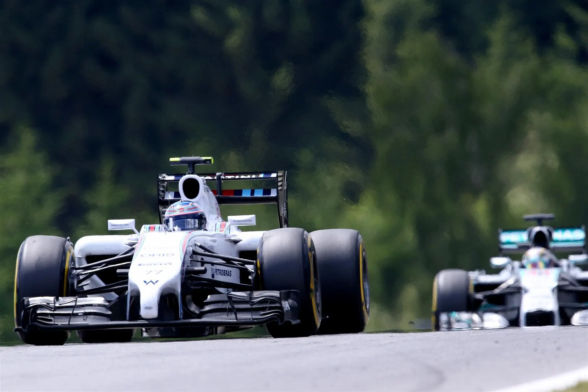 Valtteri Bottas (FIN) Williams FW36. Formula One World Championship, Rd8, Austrian Grand Prix, Race, Spielberg, Austria, Sunday, 22 June 2014. © Sutton Images