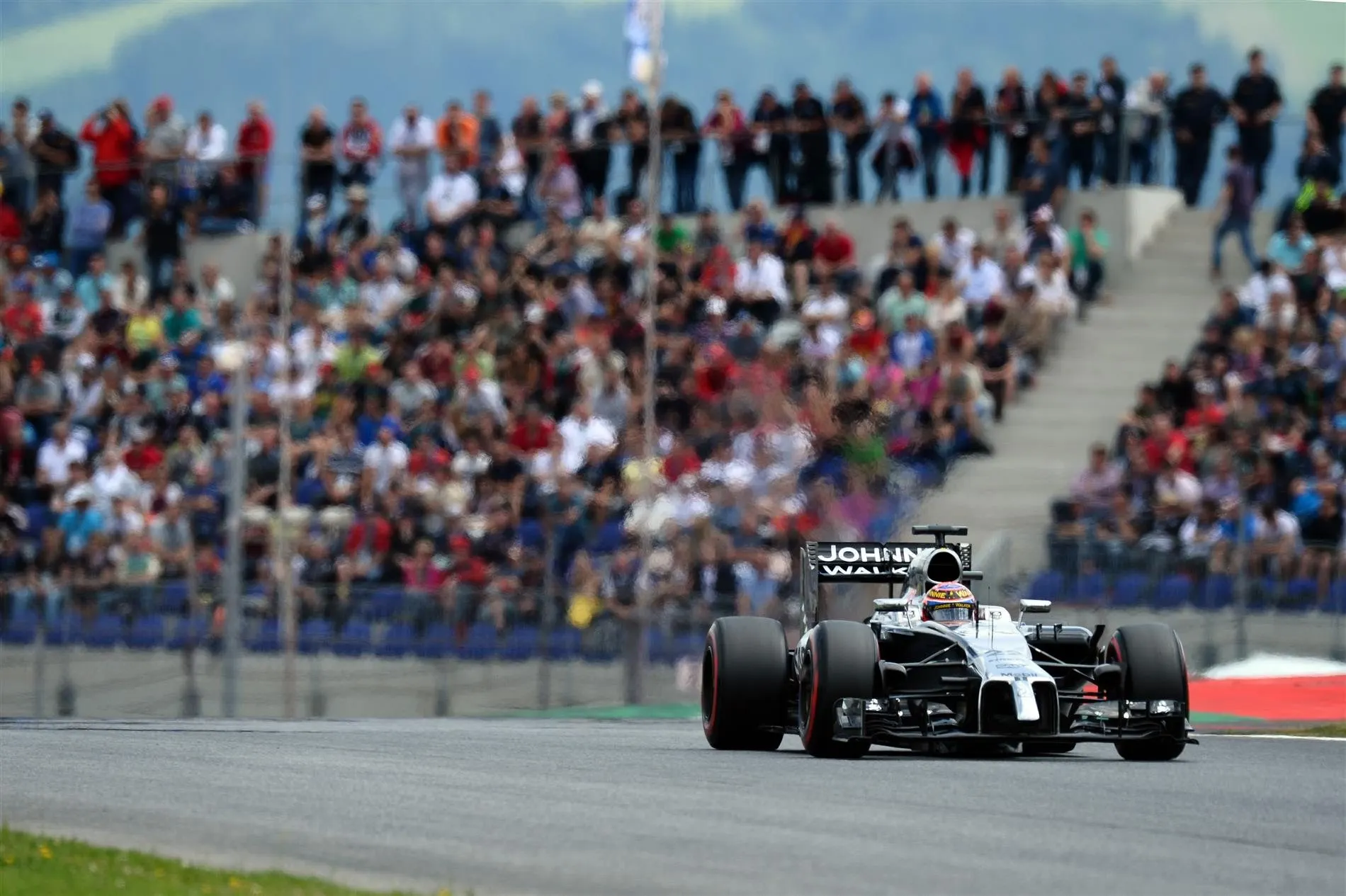 Jenson Button (GBR) McLaren MP4-29. Formula One World Championship, Rd8, Austrian Grand Prix, Qualifying, Spielberg, Austria, Saturday, 21 June 2014. © Sutton Images