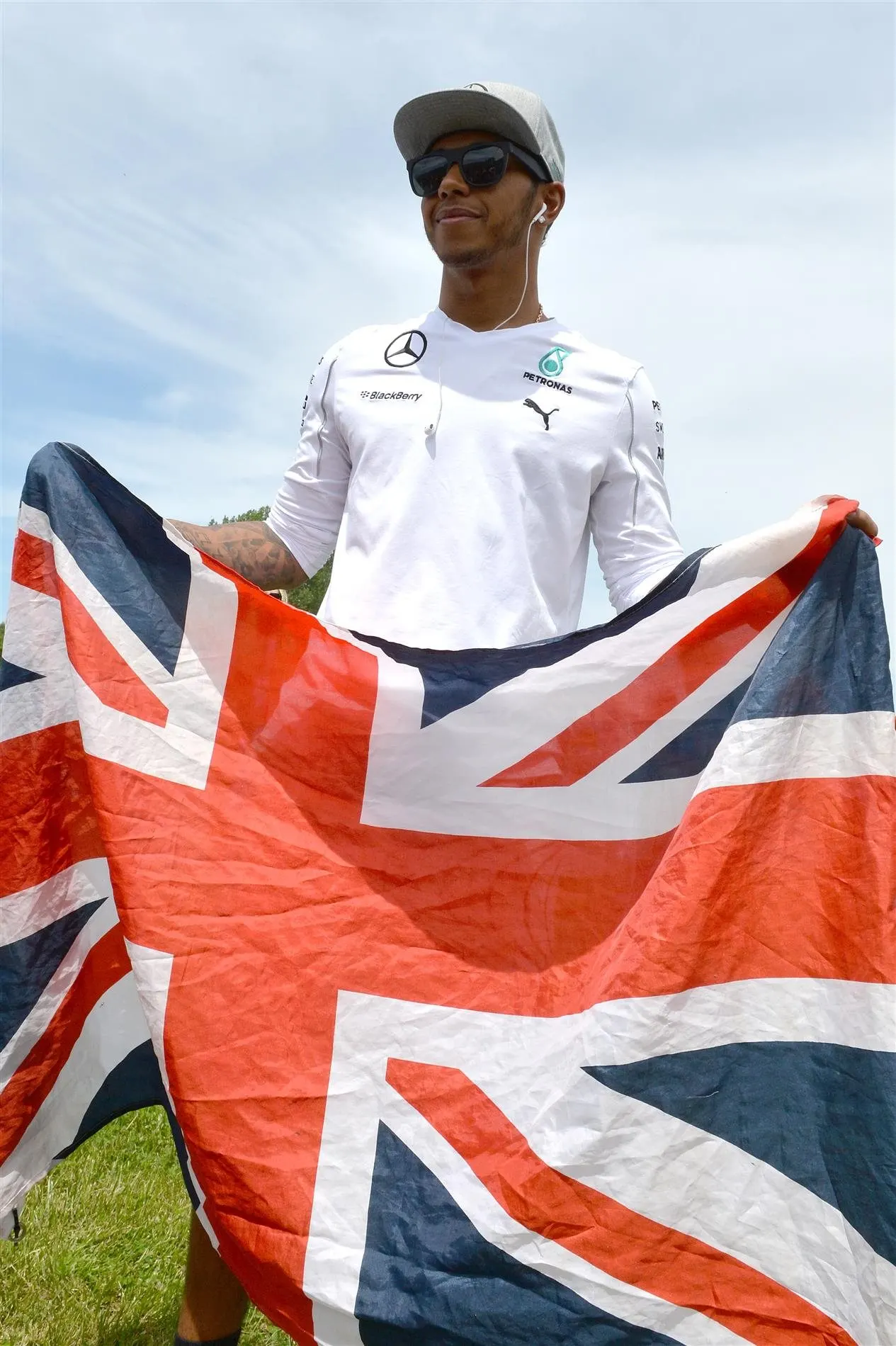Lewis Hamilton (GBR) Mercedes AMG F1 on the drivers parade. Formula One World Championship, Rd7, Canadian Grand Prix, Race Day, Montreal, Canada, Sunday, 8 June 2014. © Sutton Images