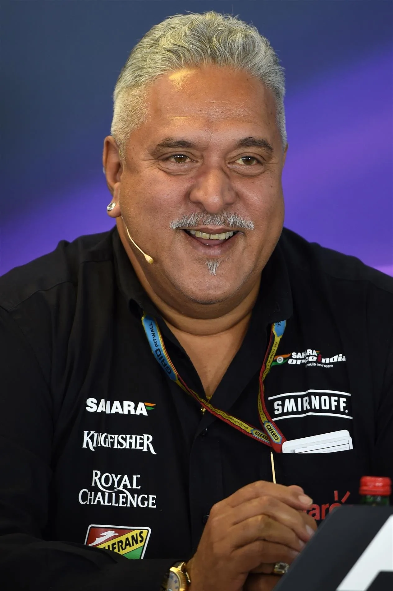 Dr. Vijay Mallya (IND) Force India F1 Team Owner in the Press Conference. Formula One World Championship, Rd11, Hungarian Grand Prix, Practice, Hungaroring, Hungary. Friday, 25 July 2014