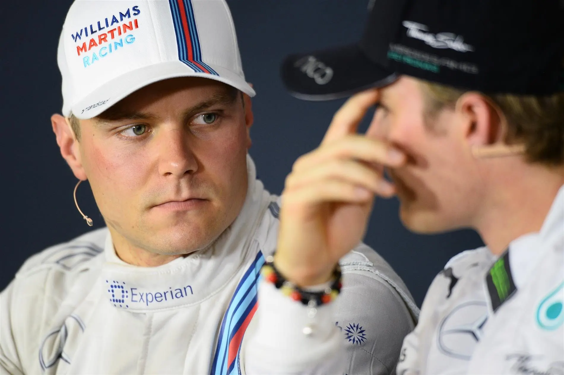 Valtteri Bottas (FIN) Williams in the Press Conference. Formula One World Championship, Rd10, German Grand Prix, Qualifying, Hockenheim, Germany, Saturday, 19 July 2014