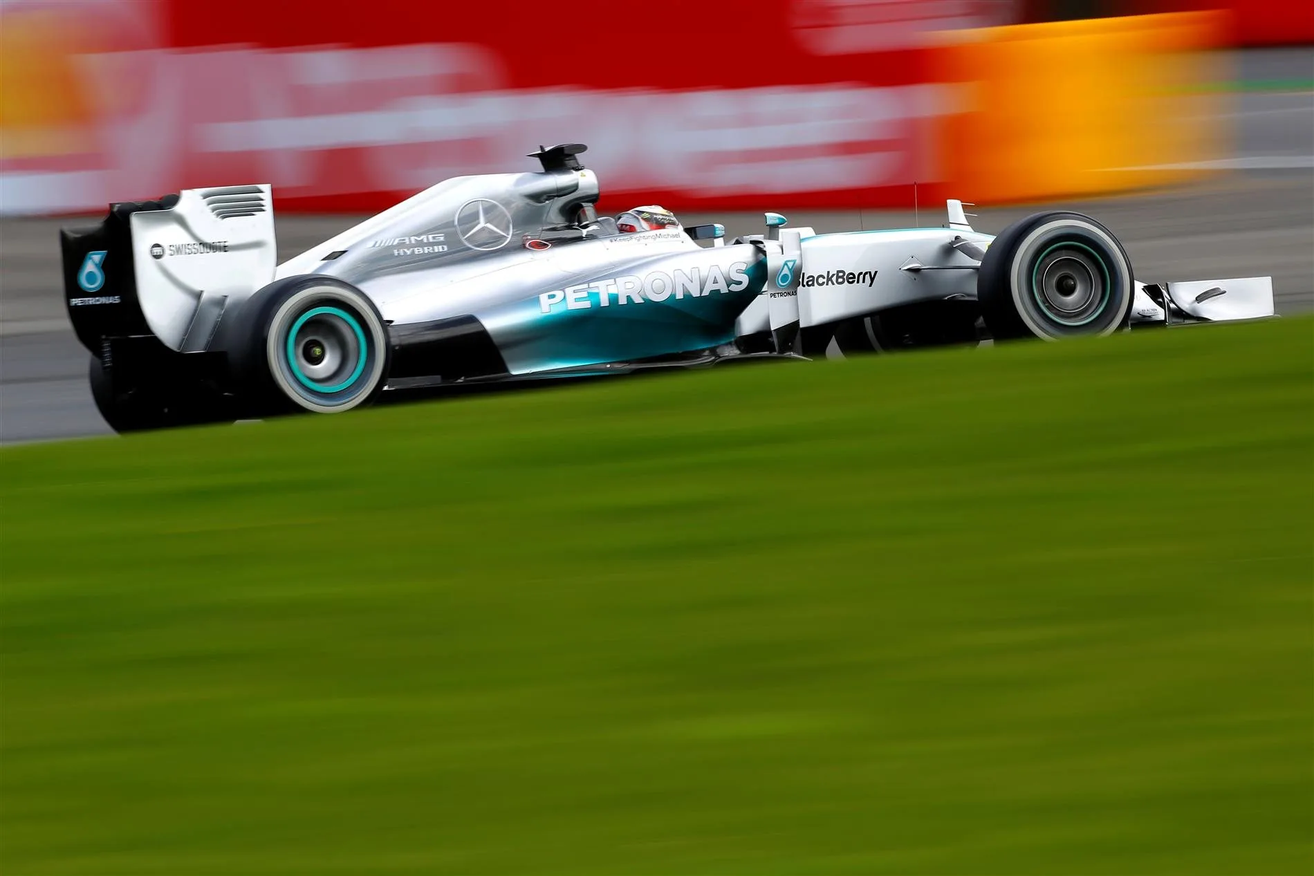 Lewis Hamilton (GBR) Mercedes AMG F1 W05. Formula One World Championship, Rd12, Belgian Grand Prix, Qualifying, Spa-Francorchamps, Belgium, Saturday, 23 August 2014. © Sutton Images